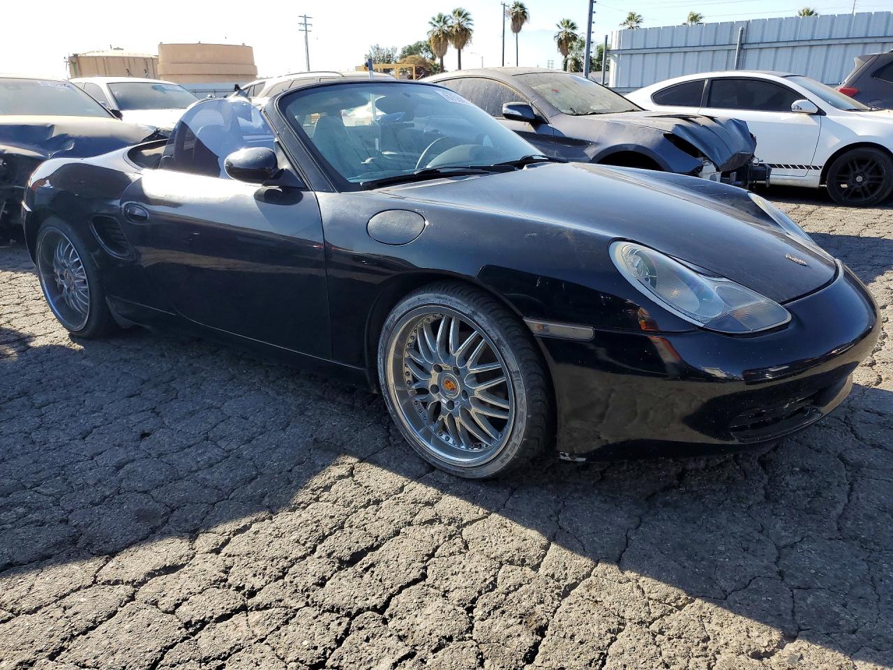 1999 Porsche Boxster Black vin: WP0CA2986XU628095