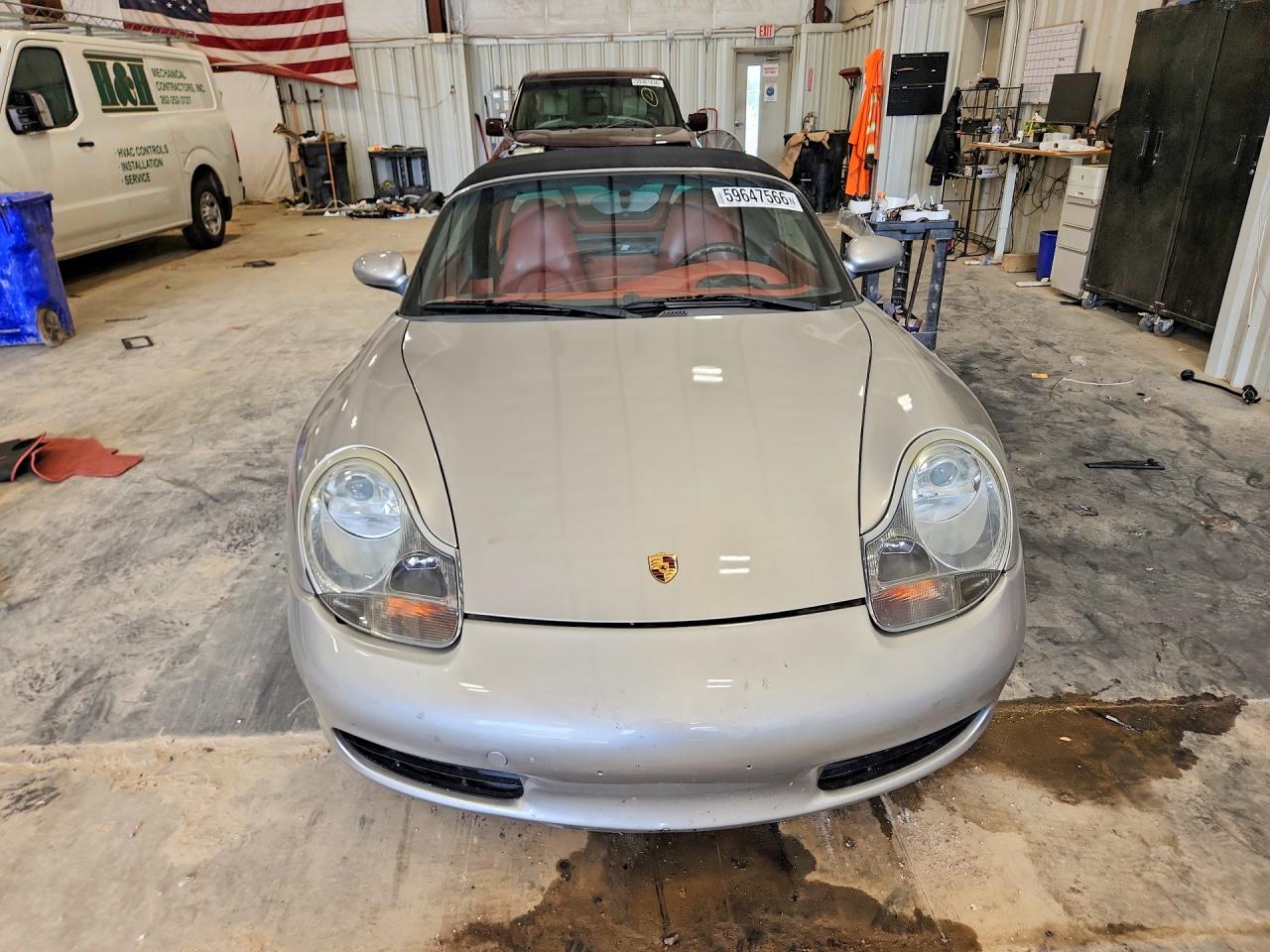 1999 Porsche Boxster Silver vin: WP0CA2986XU628338