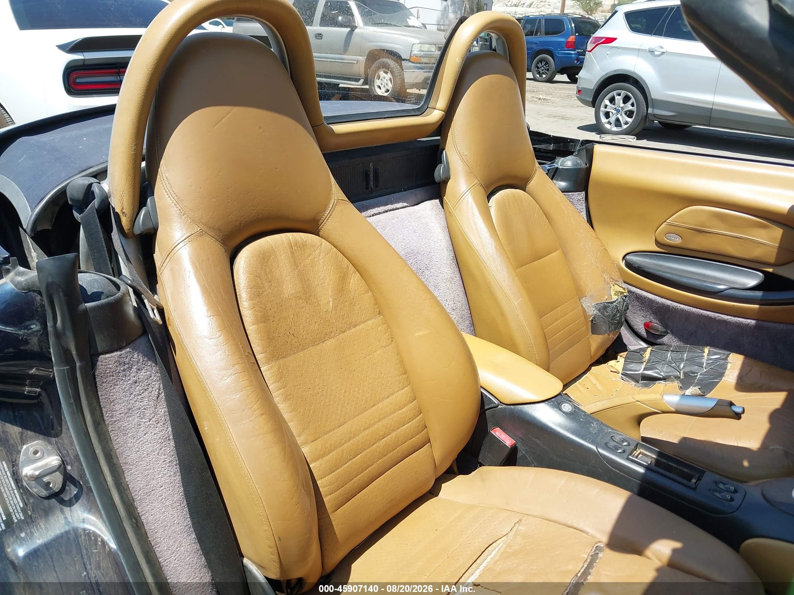 2000 Porsche Boxster   Blue vin: WP0CA2986YU622721