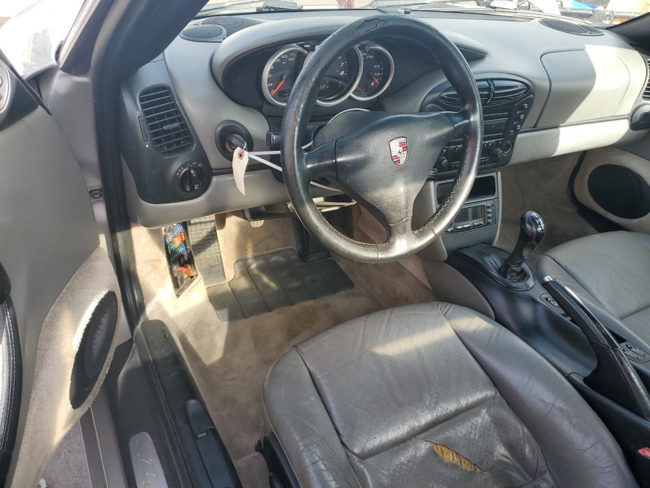 2002 Porsche Boxster Silver vin: WP0CA29872U621973