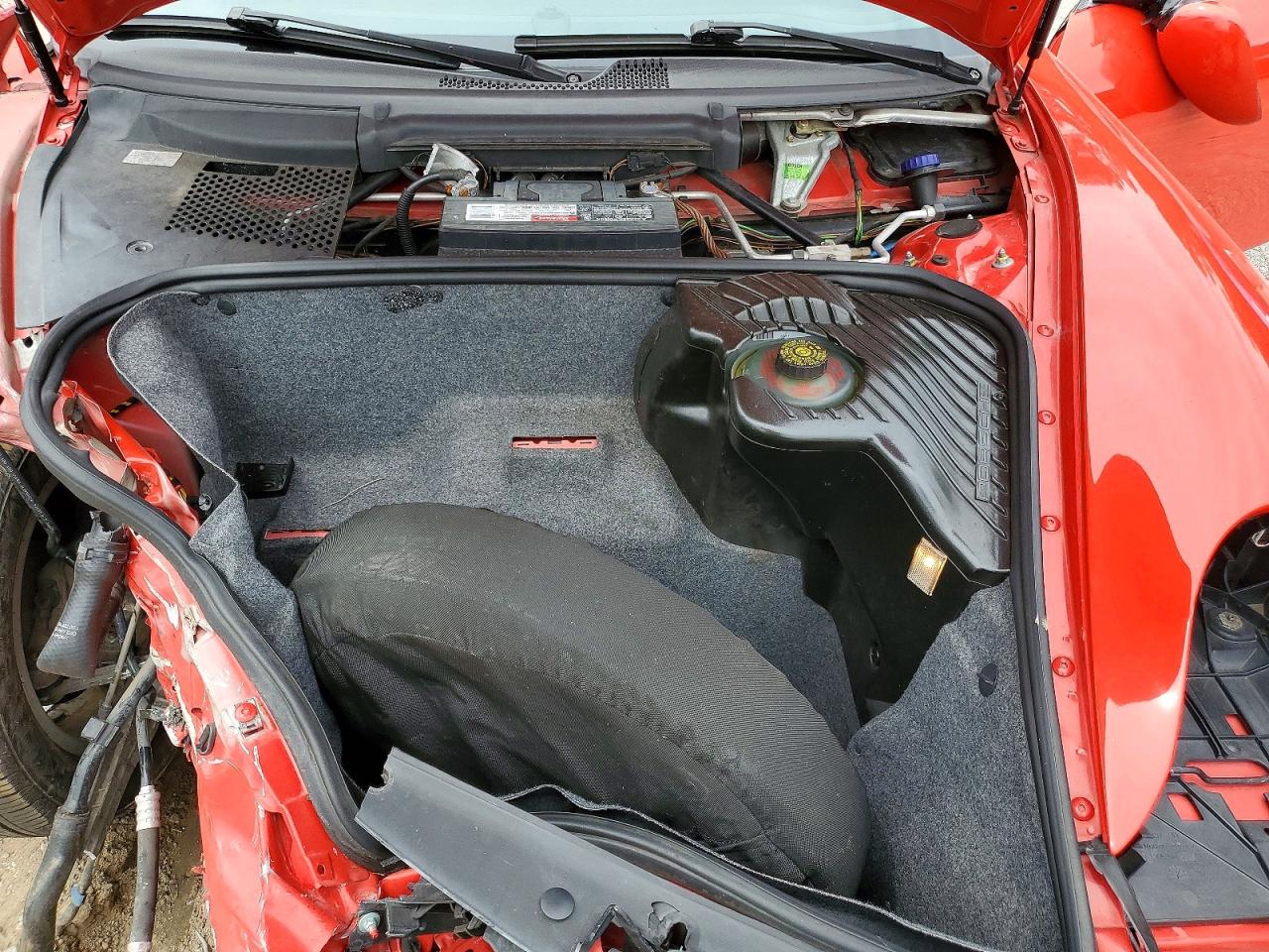 1997 Porsche Boxster Red vin: WP0CA2987VS620161