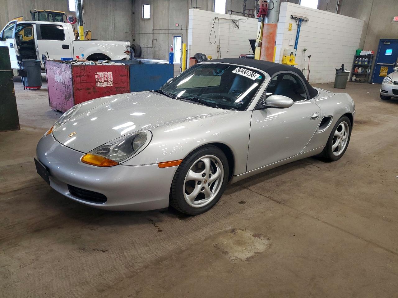 1998 Porsche Boxster Silver vin: WP0CA2987WU620358