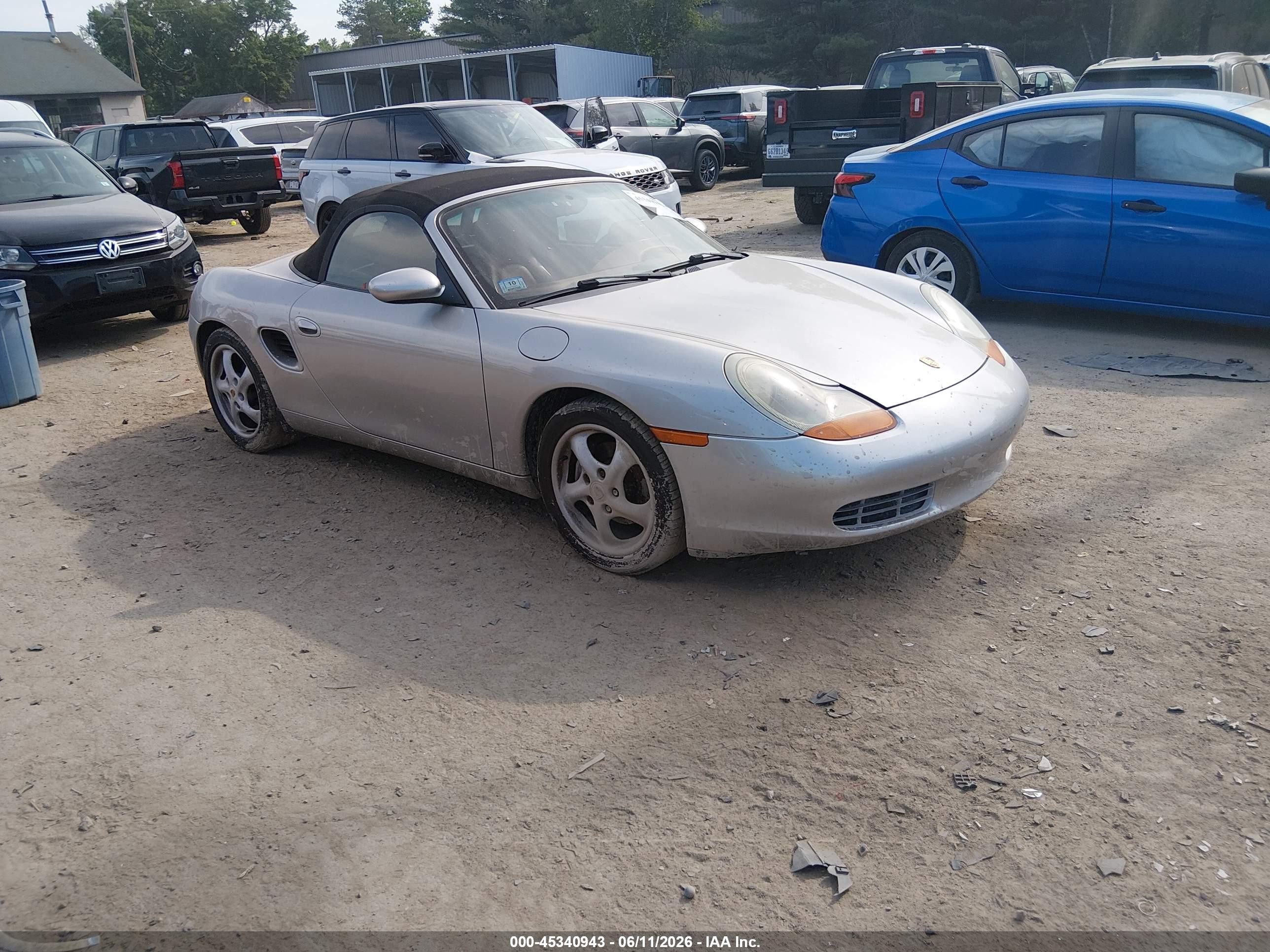 1998 Porsche Boxster   Silver vin: WP0CA2987WU625530