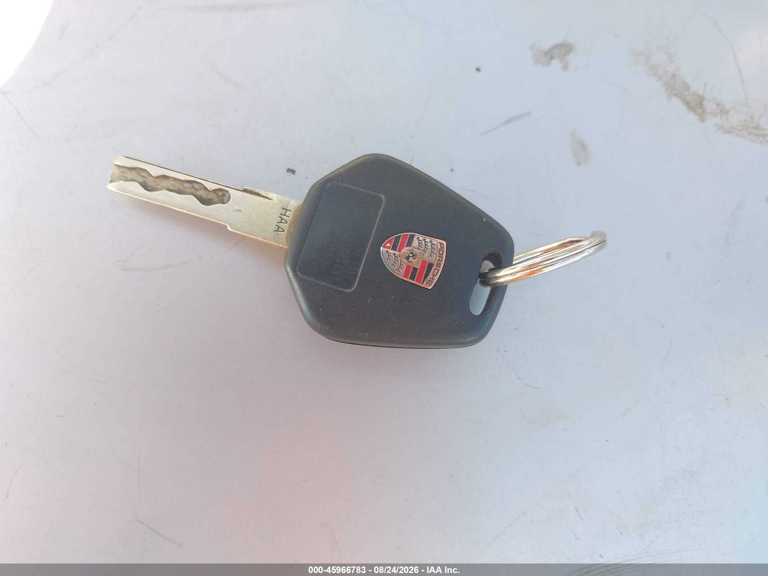 1999 Porsche Boxster   White vin: WP0CA2987XU624251