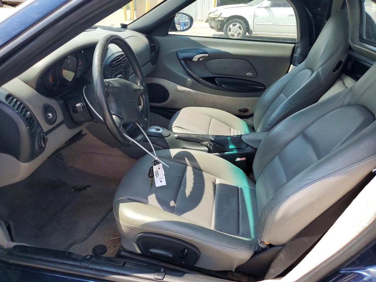 2000 Porsche Boxster Blue vin: WP0CA2987YU627958