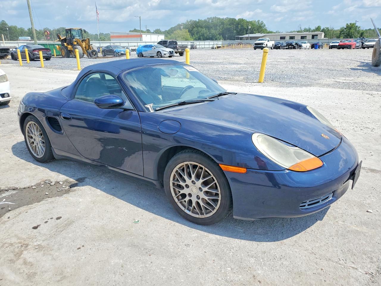 2000 Porsche Boxster Blue vin: WP0CA2987YU627958
