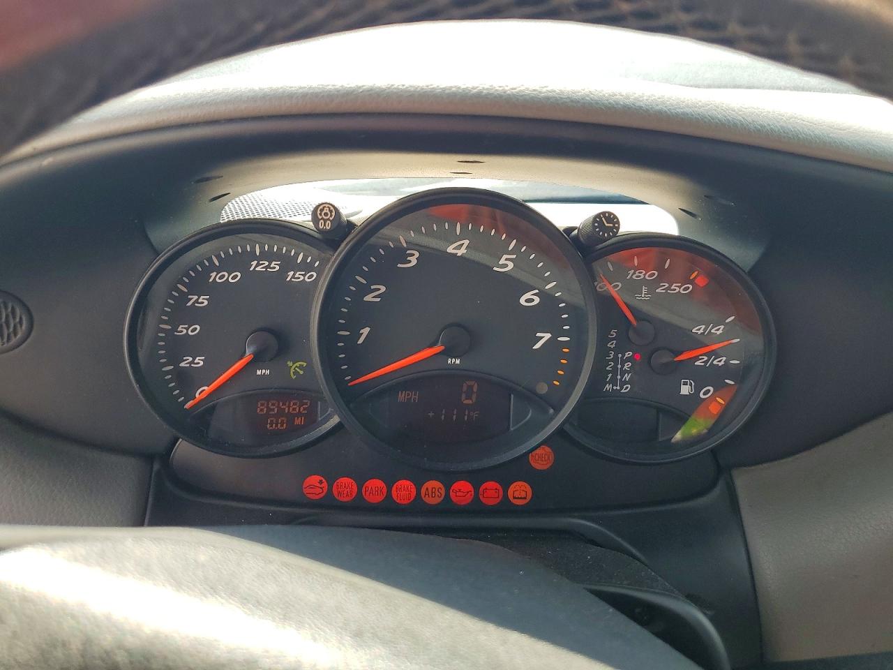 2000 Porsche Boxster Blue vin: WP0CA2987YU627958