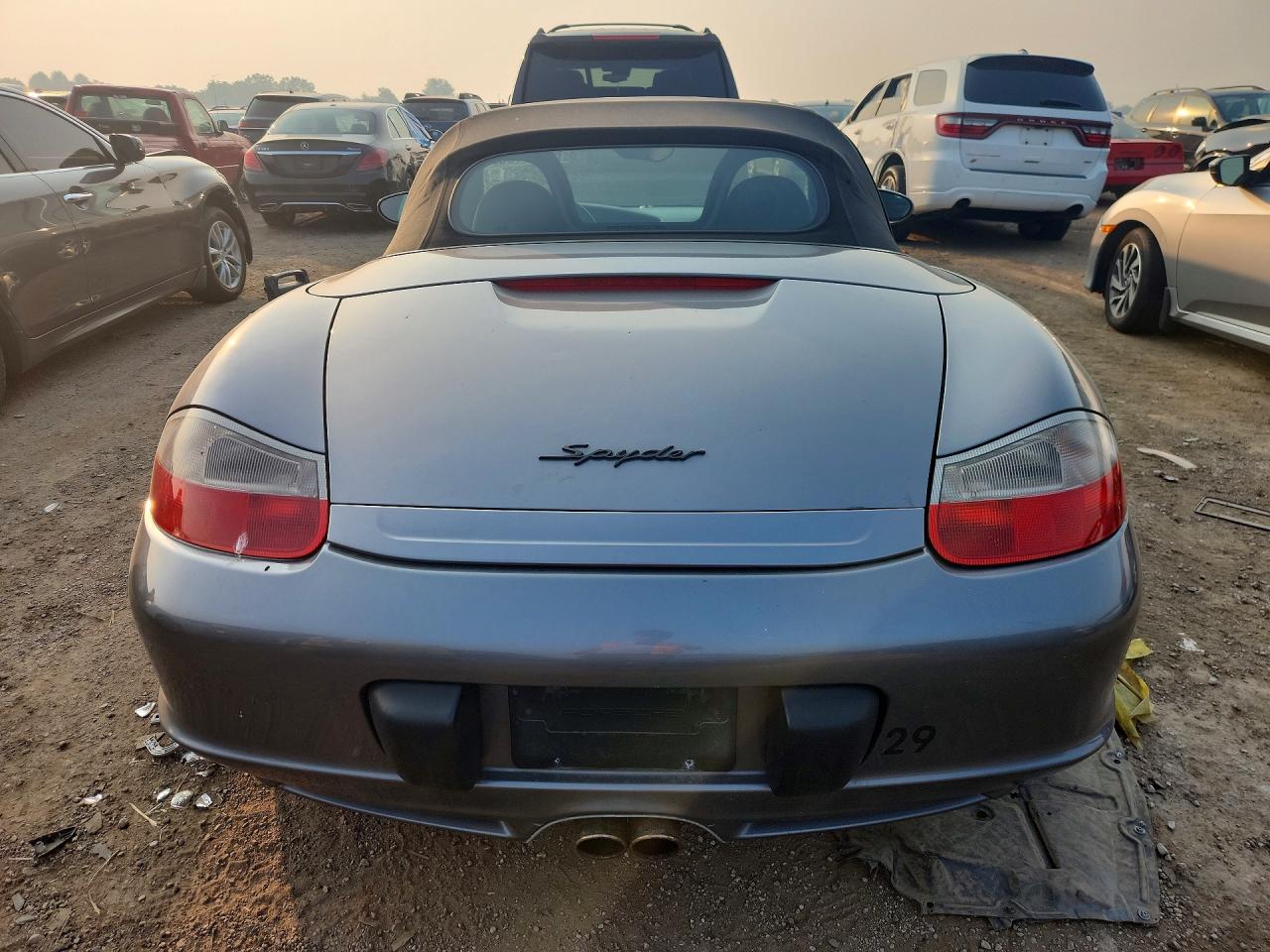 2004 Porsche Boxster Gray vin: WP0CA29884U620673