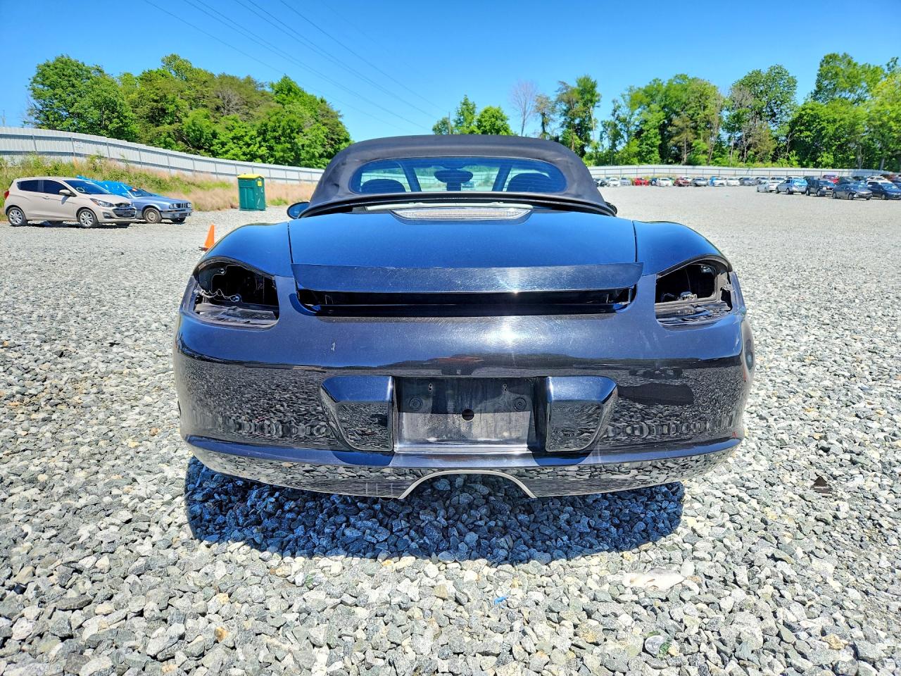 2005 Porsche Boxster Черный vin: WP0CA29885U712531