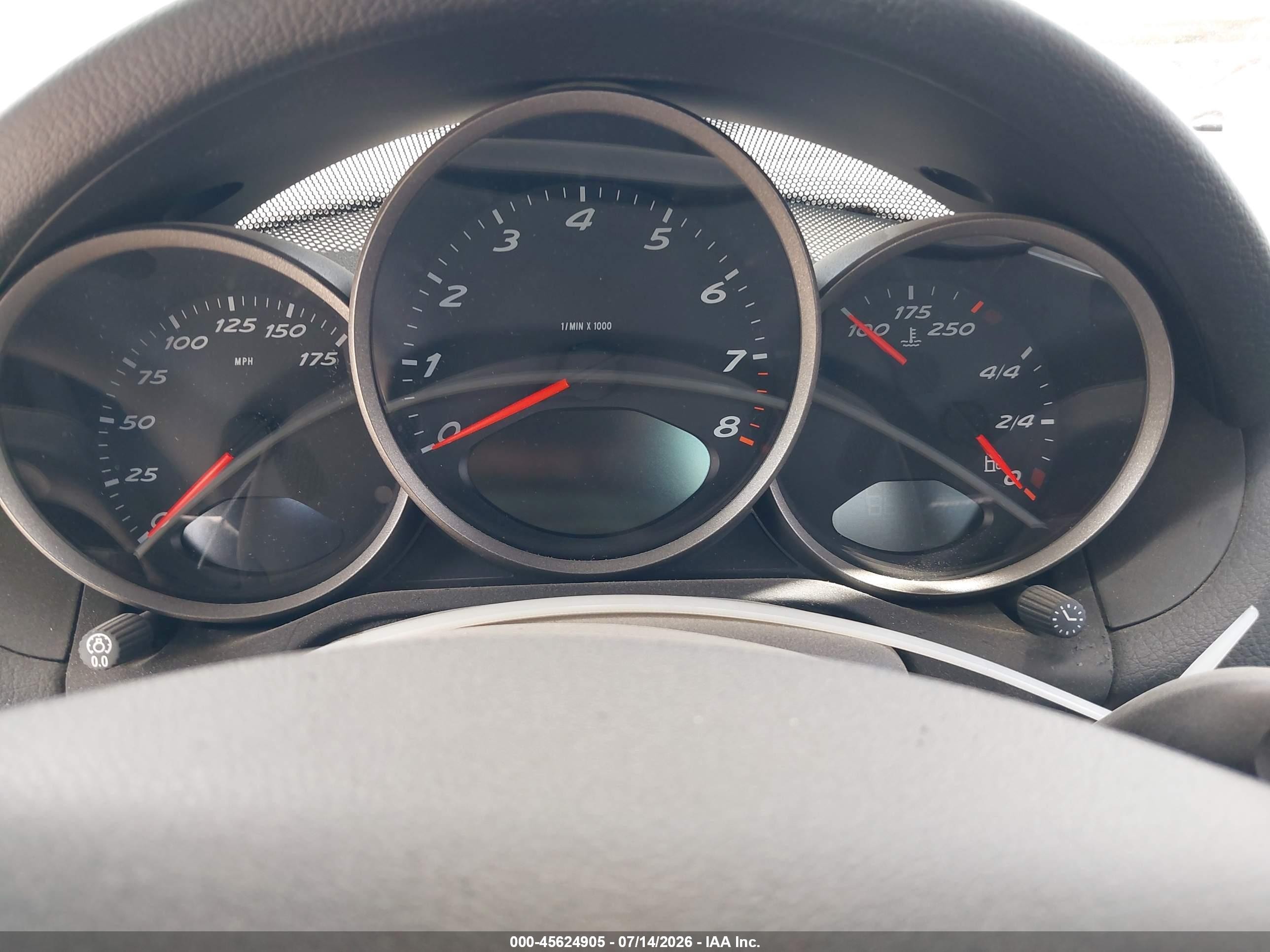 2006 Porsche Boxster   Серебряный vin: WP0CA29886U712546