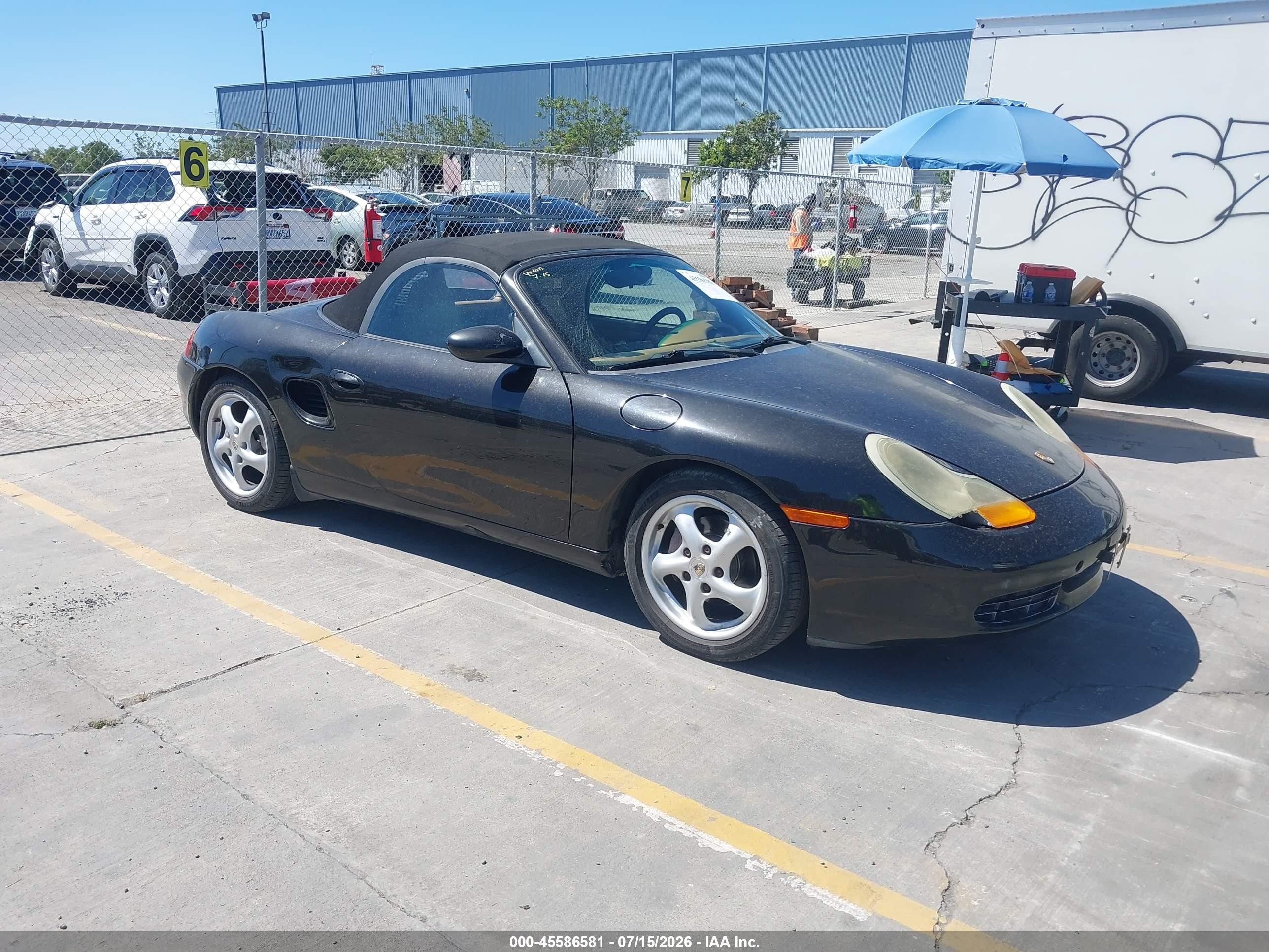 1998 Porsche Boxster   Black vin: WP0CA2988WU624452