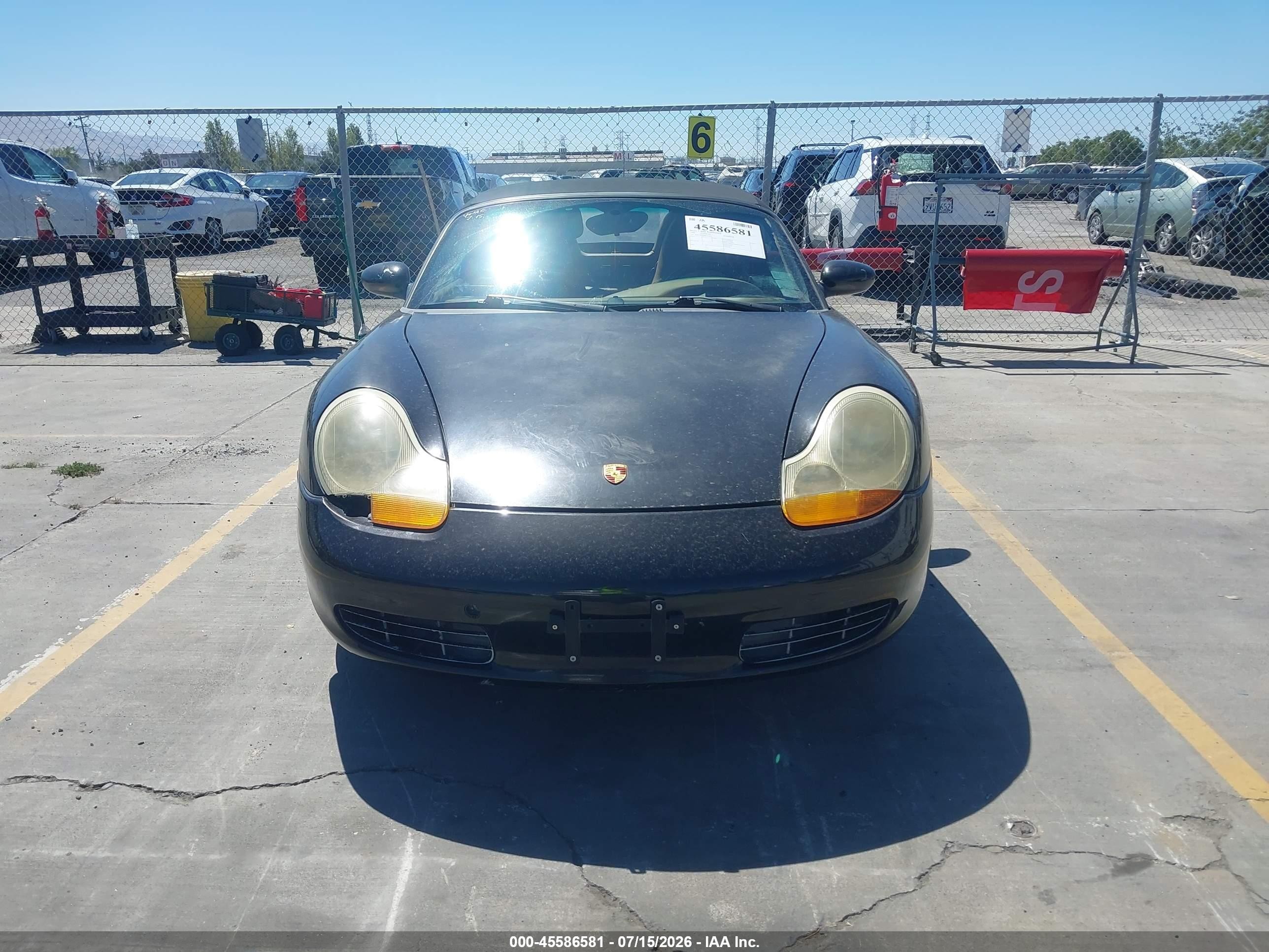 1998 Porsche Boxster   Black vin: WP0CA2988WU624452