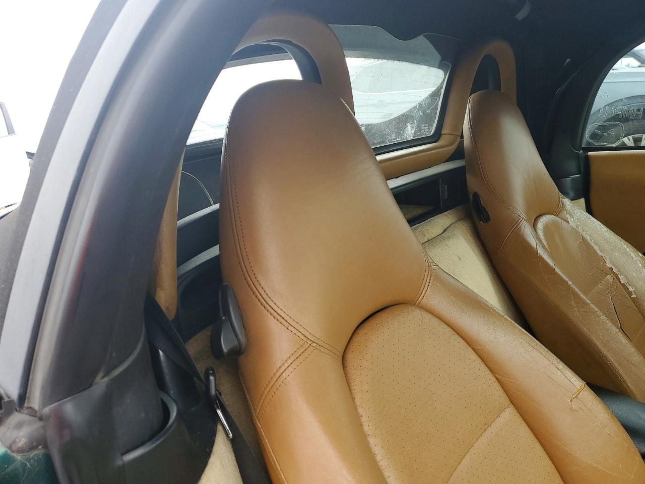 2000 Porsche Boxster Green vin: WP0CA2988YU624373