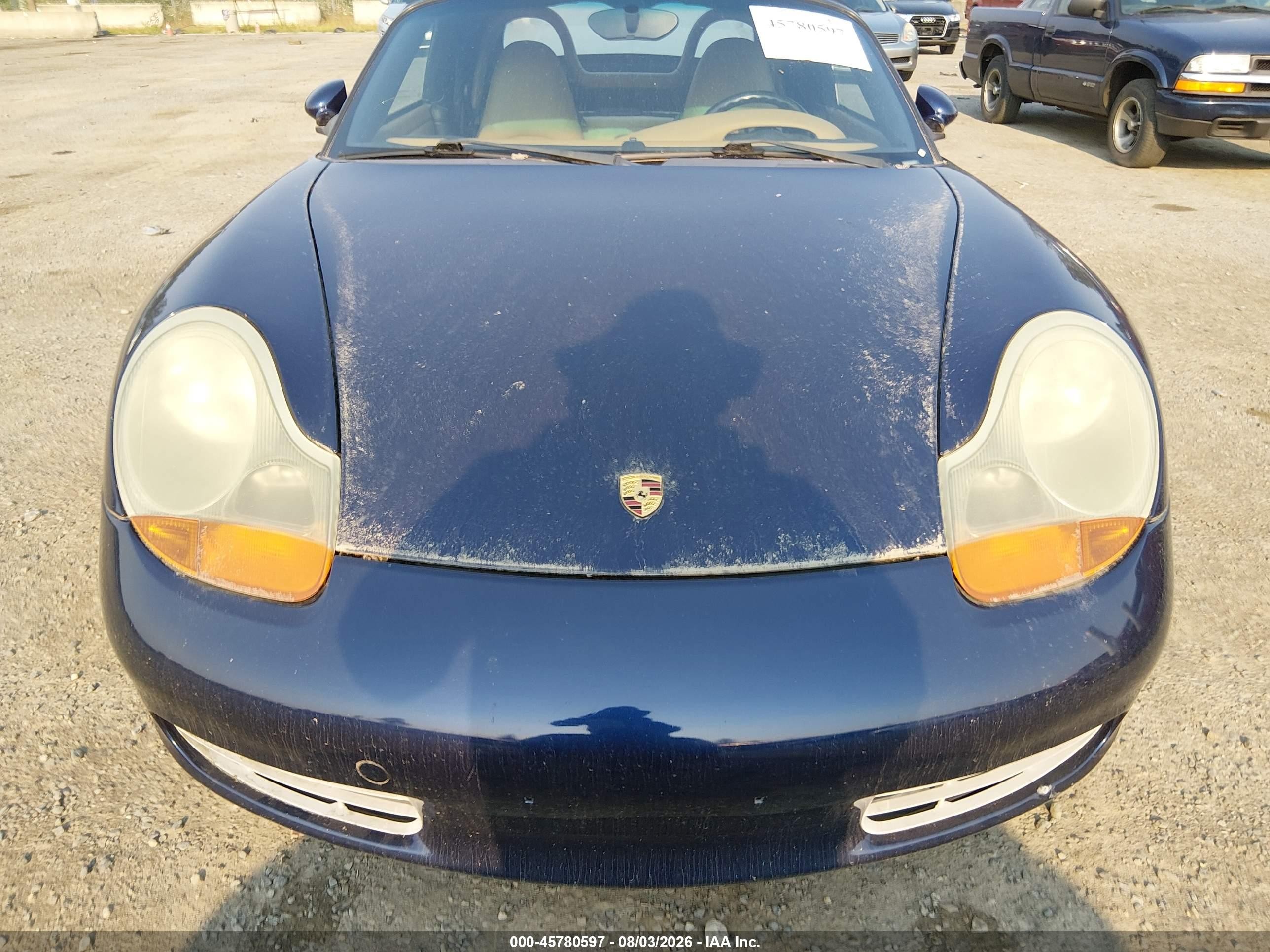 2002 Porsche Boxster   Blue vin: WP0CA29892U624180
