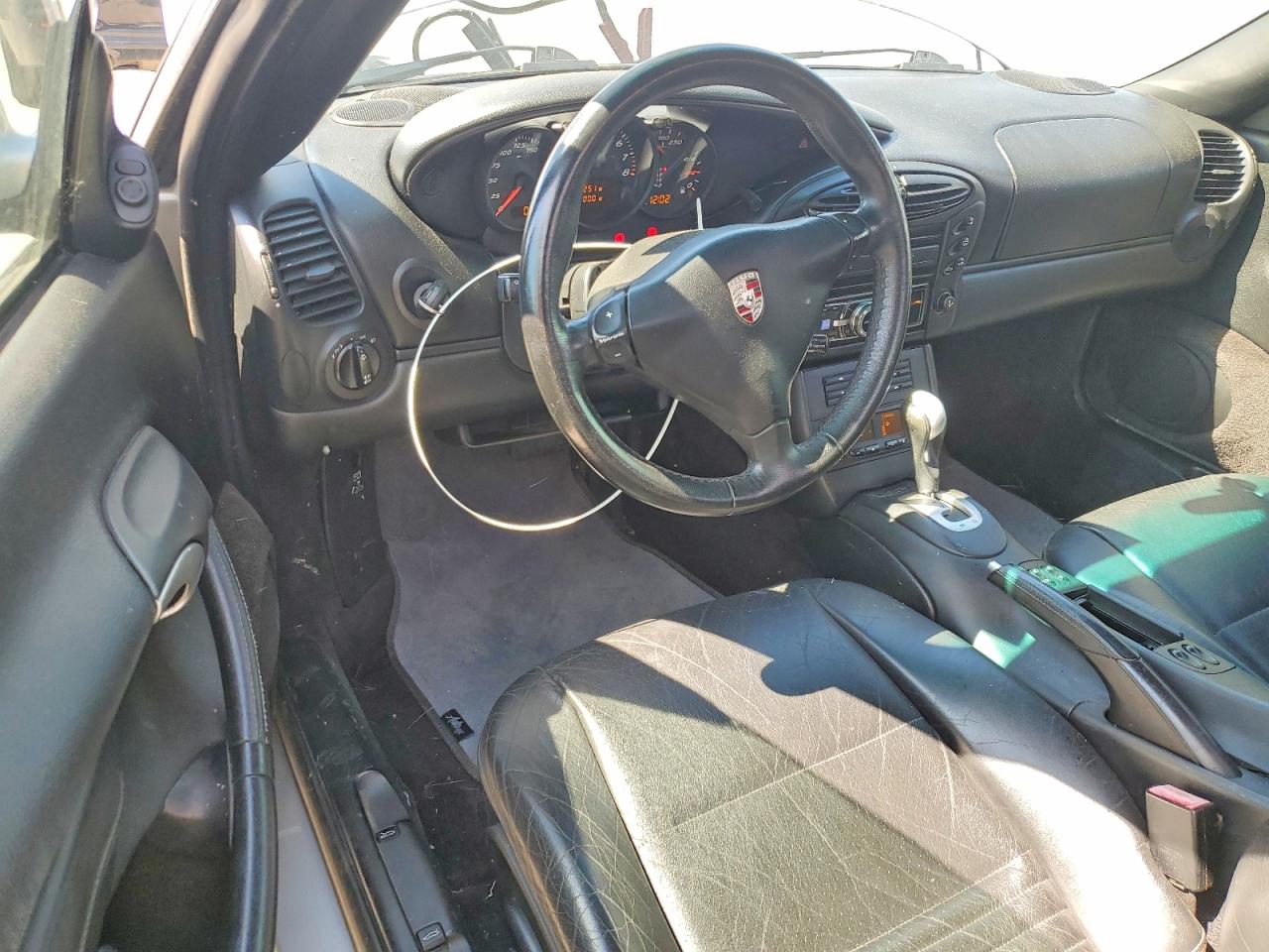 2002 Porsche Boxster Silver vin: WP0CA29892U624423