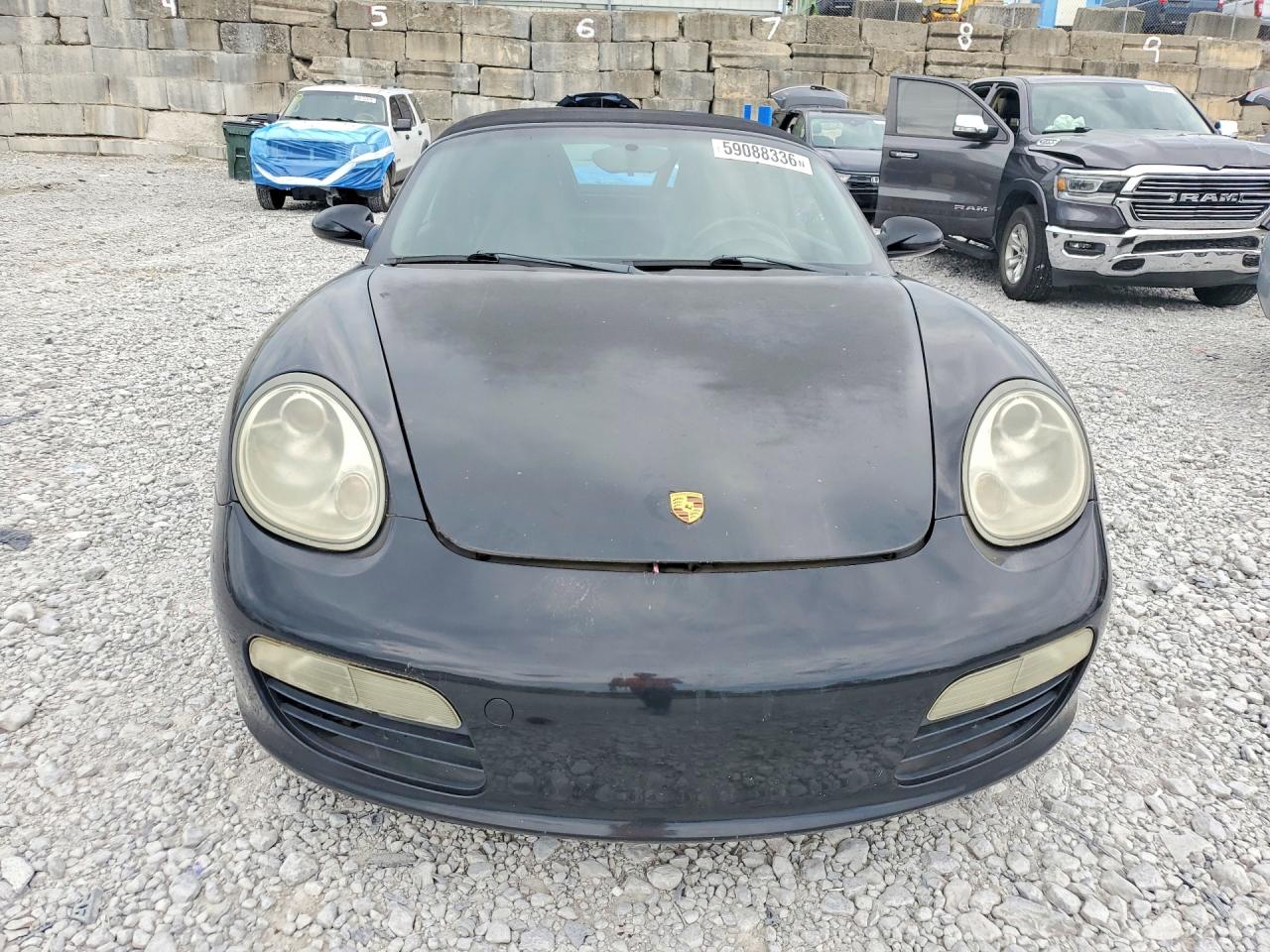 2005 Porsche Boxster Черный vin: WP0CA29895S710167