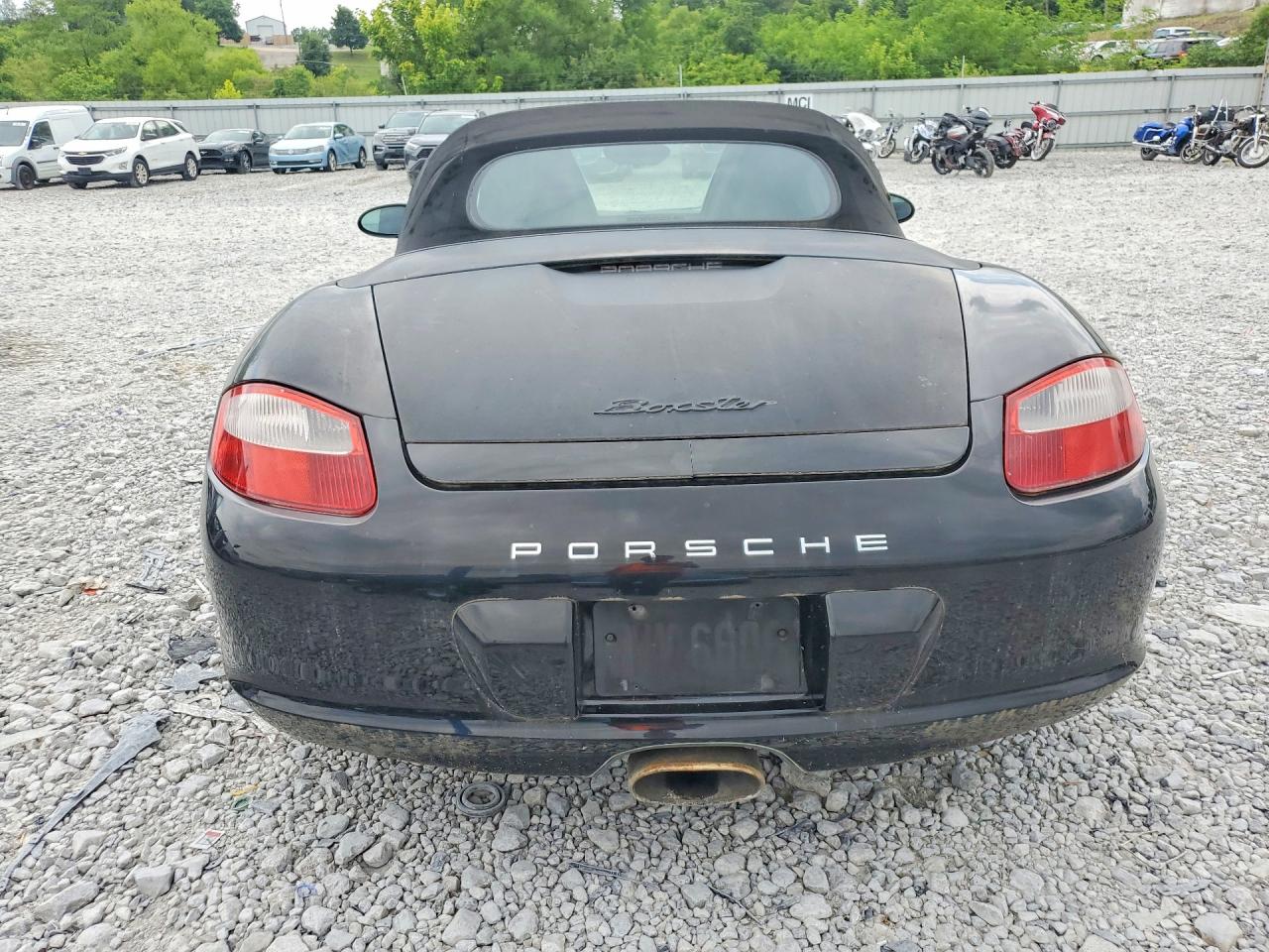 2005 Porsche Boxster Черный vin: WP0CA29895S710167