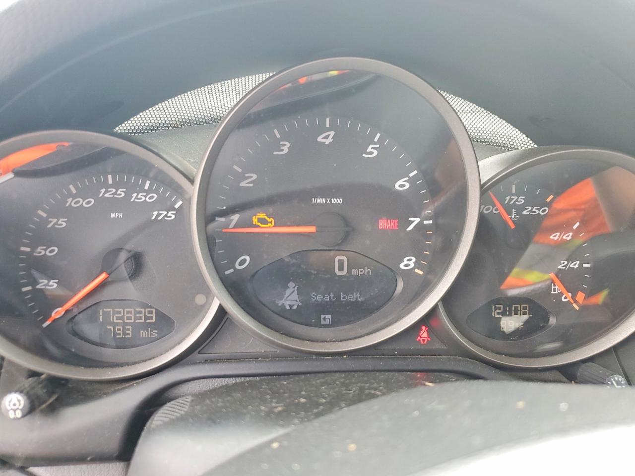 2005 Porsche Boxster Черный vin: WP0CA29895S710167