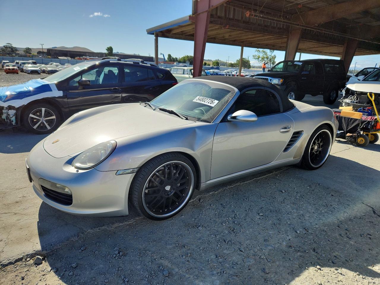 2005 Porsche Boxster Серебряный vin: WP0CA29895U711467