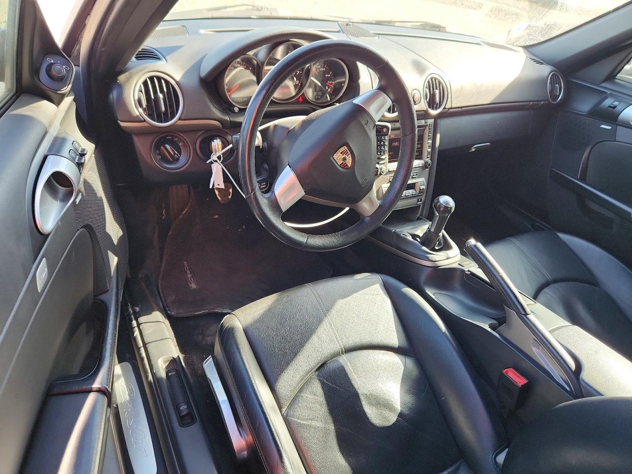 2005 Porsche Boxster Silver vin: WP0CA29895U711467