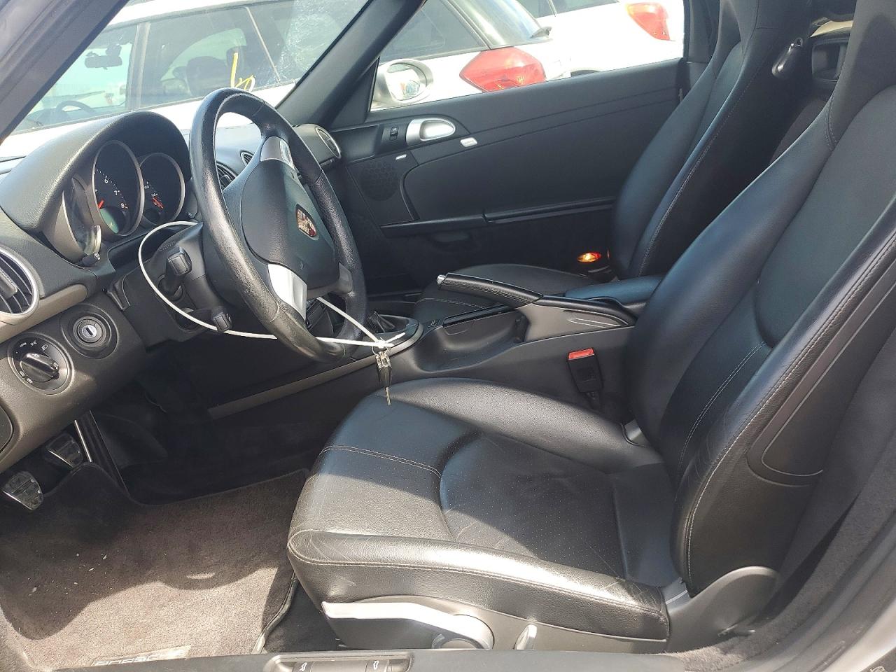 2005 Porsche Boxster Silver vin: WP0CA29895U711467