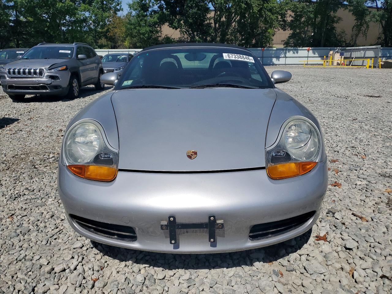 1998 Porsche Boxster Silver vin: WP0CA2989WU622600