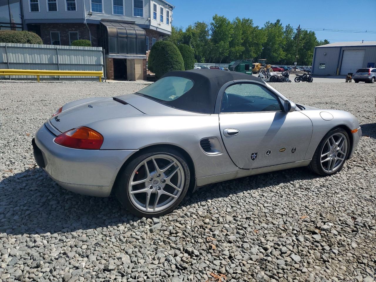 1998 Porsche Boxster Silver vin: WP0CA2989WU622600