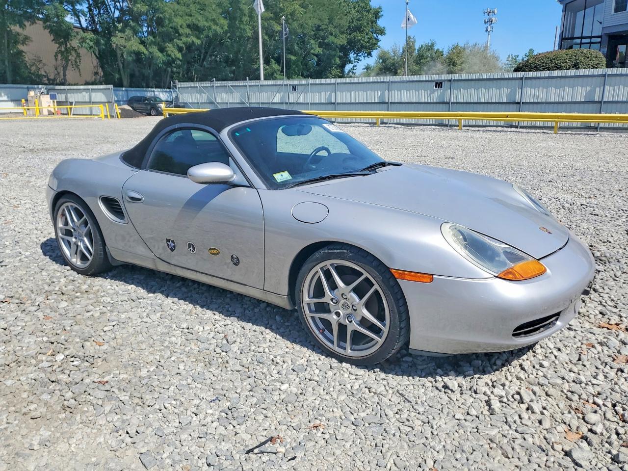 1998 Porsche Boxster Silver vin: WP0CA2989WU622600