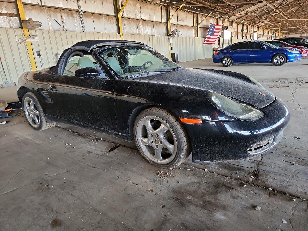 1999 Porsche Boxster Black vin: WP0CA2989XU627748
