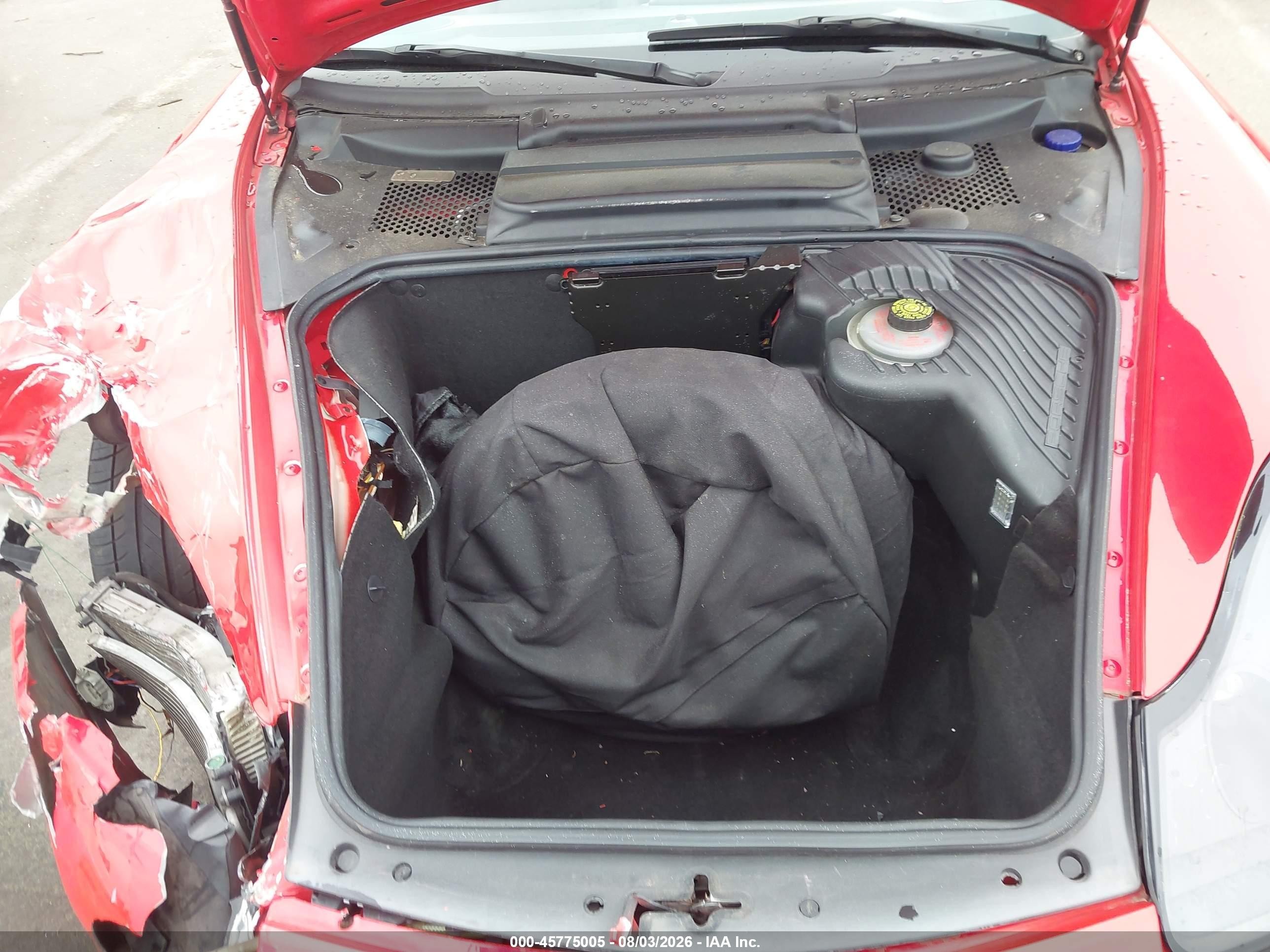 2002 Porsche Boxster Red vin: WP0CA298X2U620431