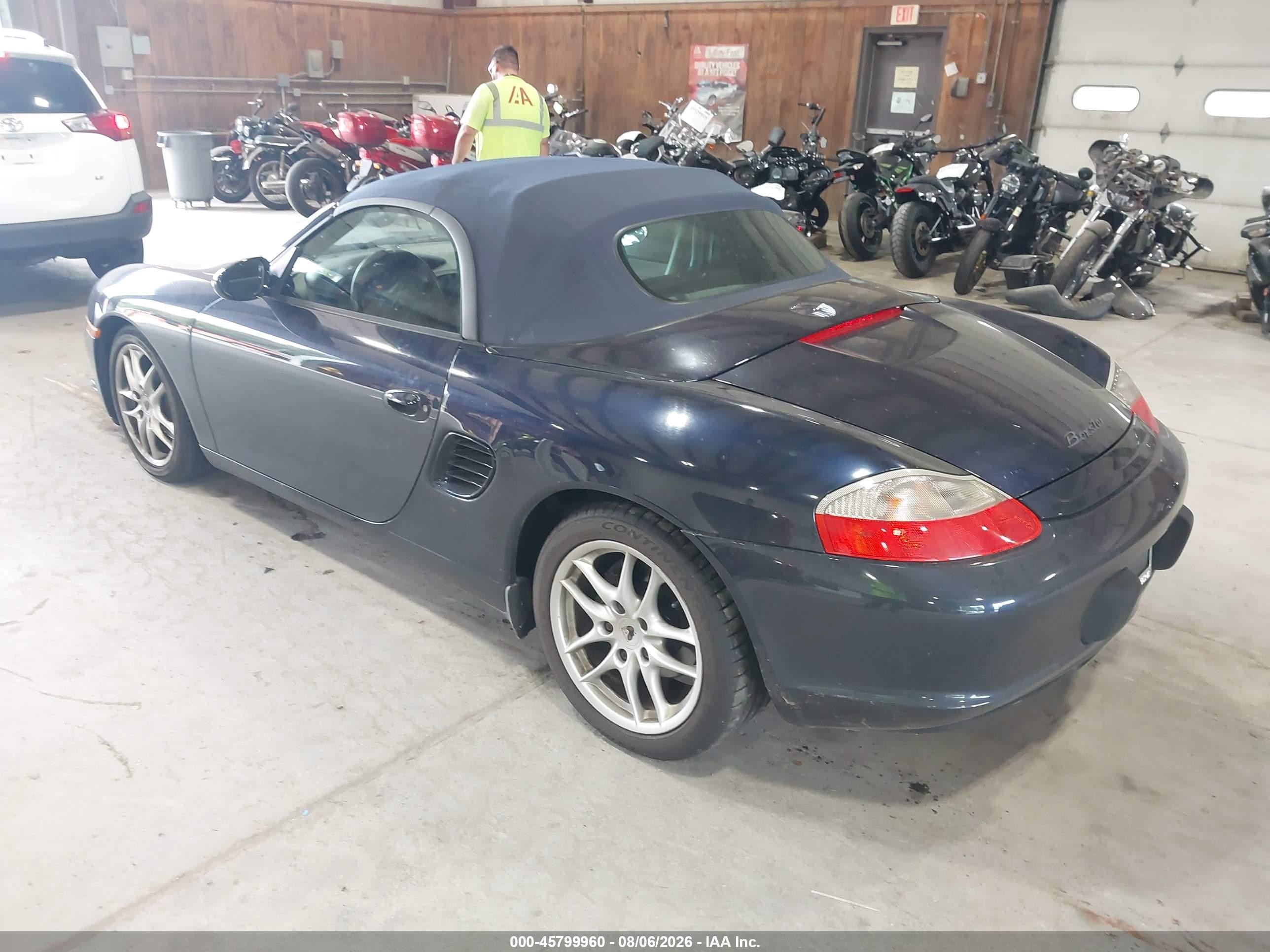 2004 Porsche Boxster   Dark Blue vin: WP0CA298X4S620847