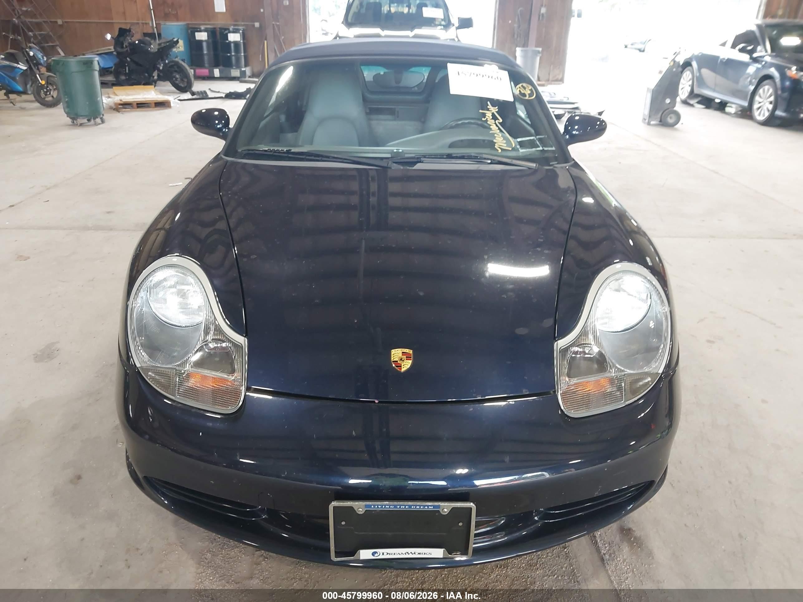 2004 Porsche Boxster   Dark Blue vin: WP0CA298X4S620847