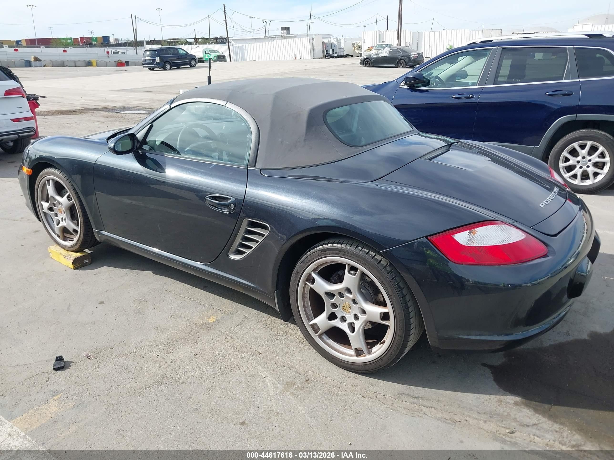 2006 Porsche Boxster   Черный vin: WP0CA298X6U712628