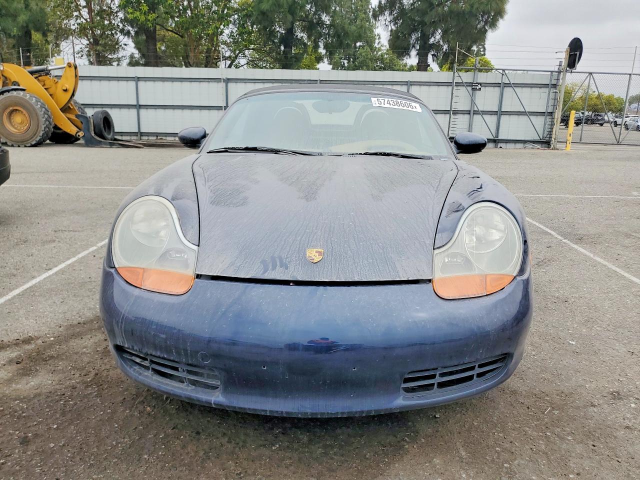 2000 Porsche Boxster Blue vin: WP0CA298XYU624469