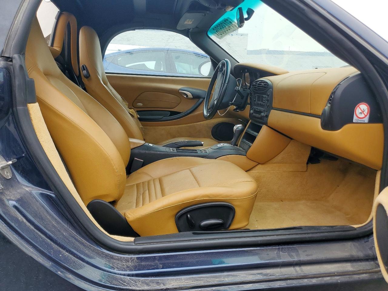 2000 Porsche Boxster Blue vin: WP0CA298XYU624469