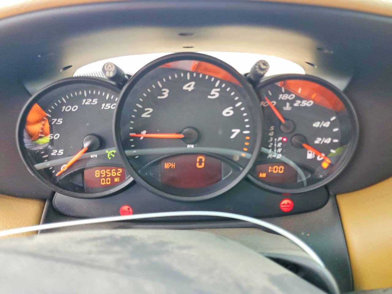 2000 Porsche Boxster Blue vin: WP0CA298XYU624469