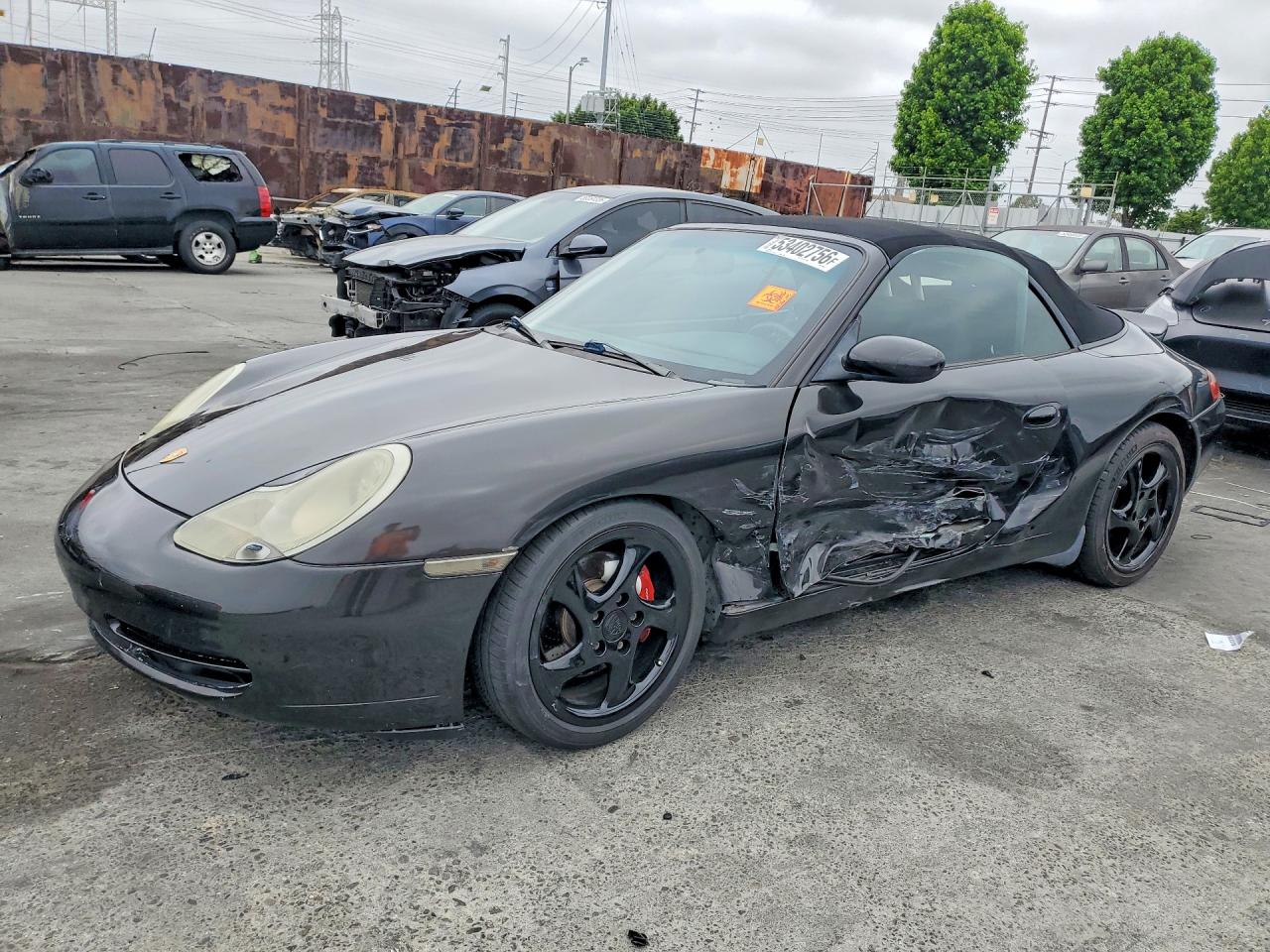 2001 Porsche 911 Carrera 2 Black vin: WP0CA29901S653697