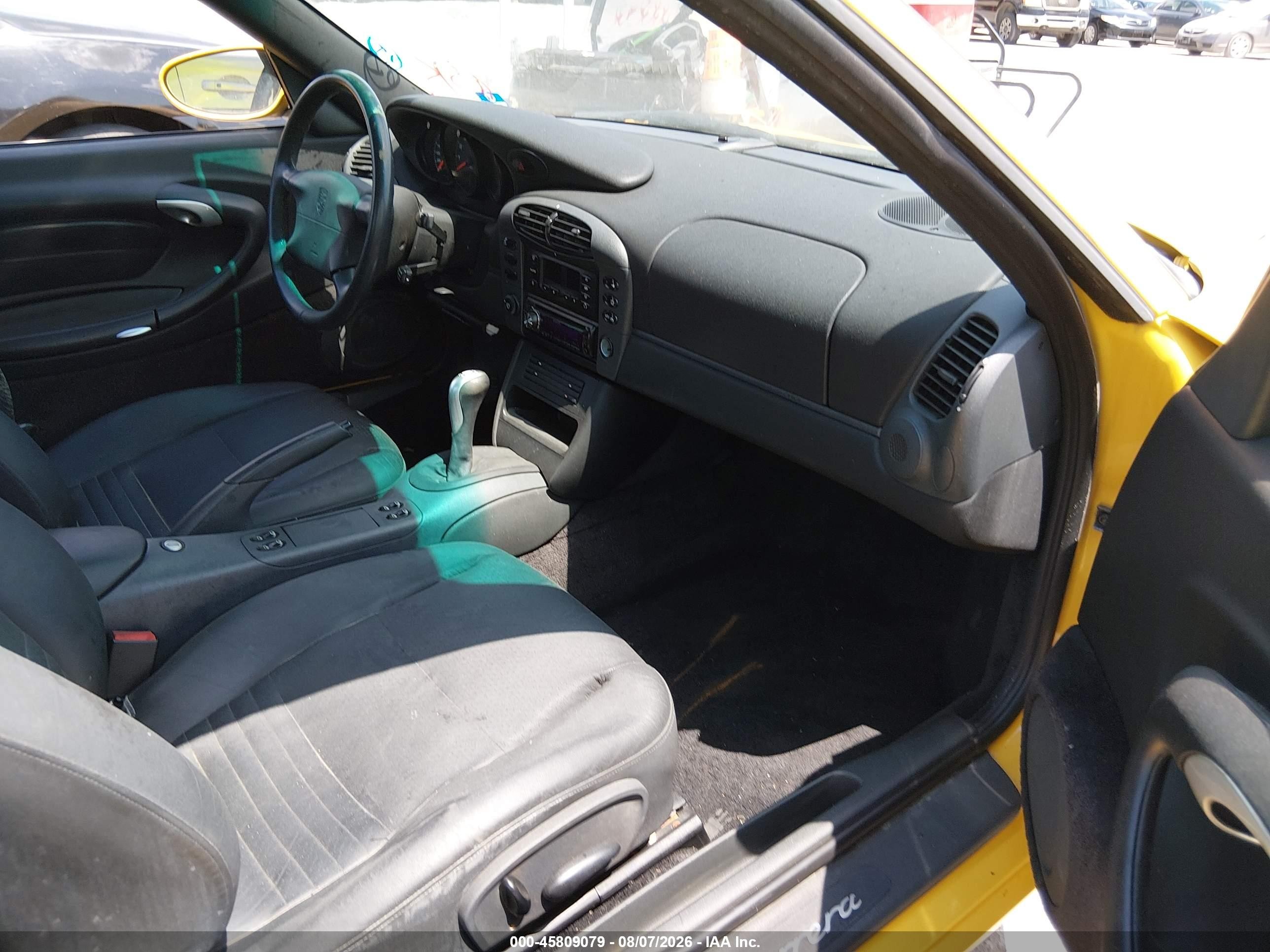 1999 Porsche 911 Carrera/carrera 4 Yellow vin: WP0CA2990XS652302