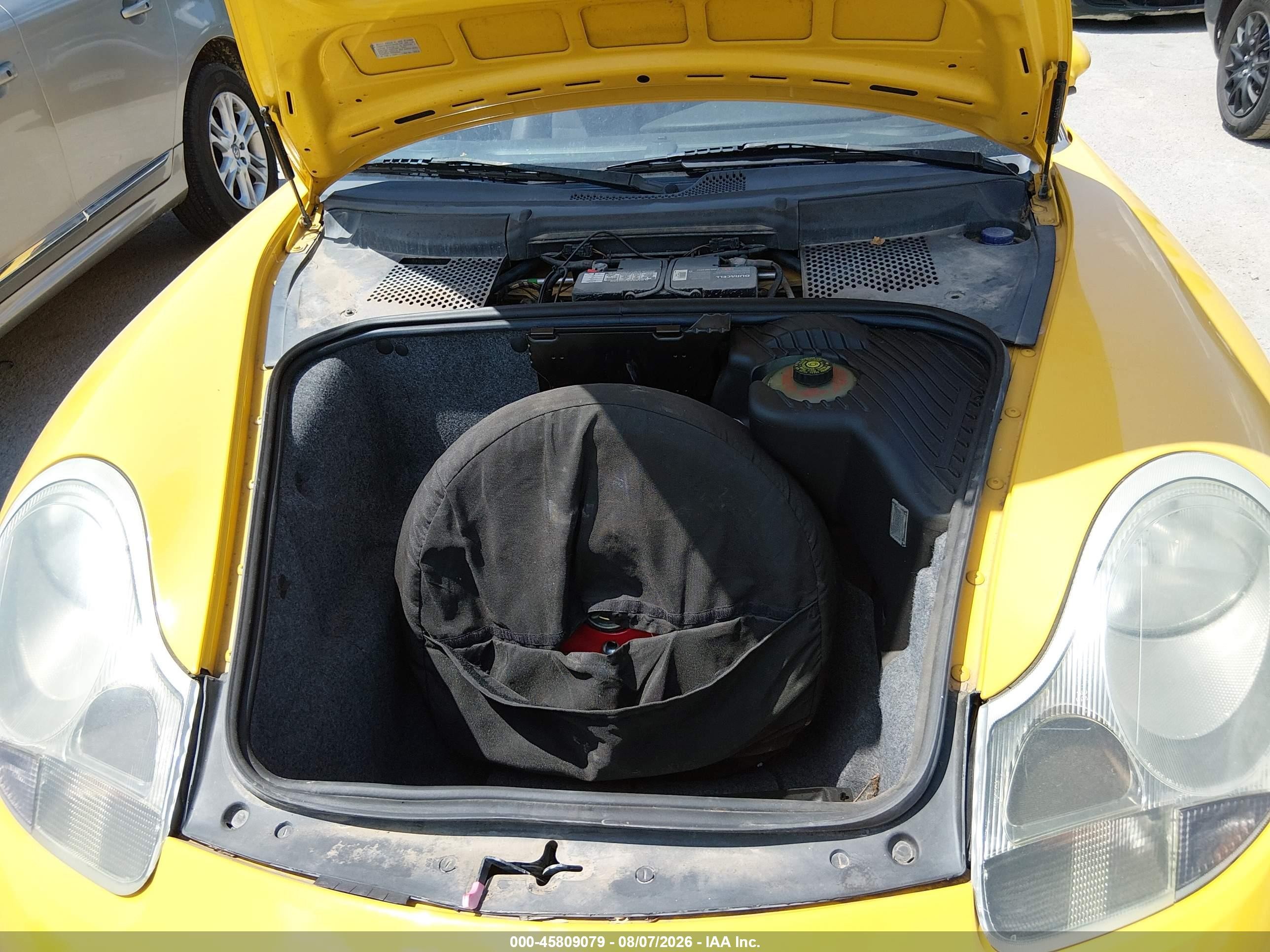 1999 Porsche 911 Carrera/carrera 4 Yellow vin: WP0CA2990XS652302
