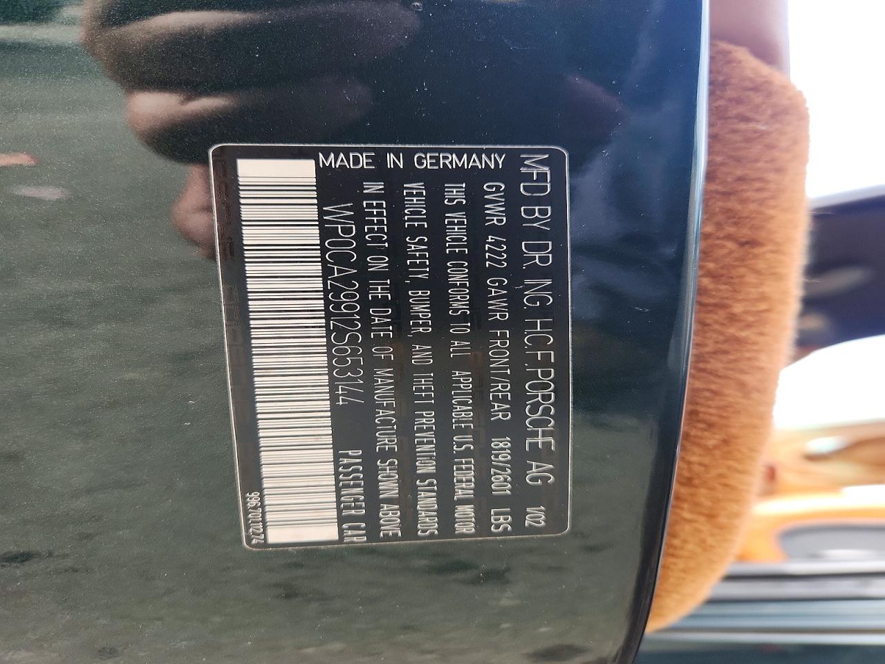 2002 Porsche 911 Carrera 2 Green vin: WP0CA29912S653144