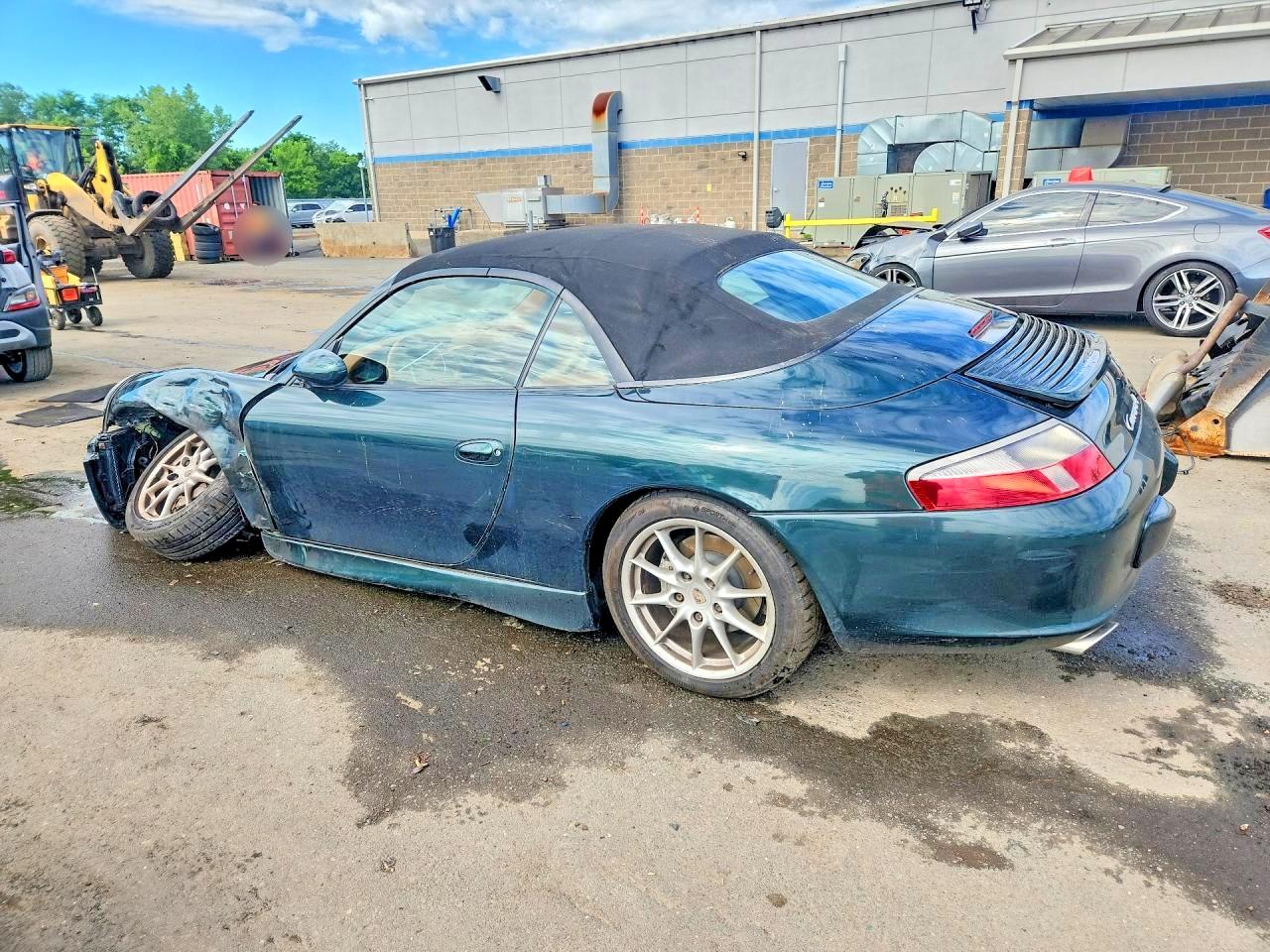 2002 Porsche 911 Carrera 2 Green vin: WP0CA29912S653144
