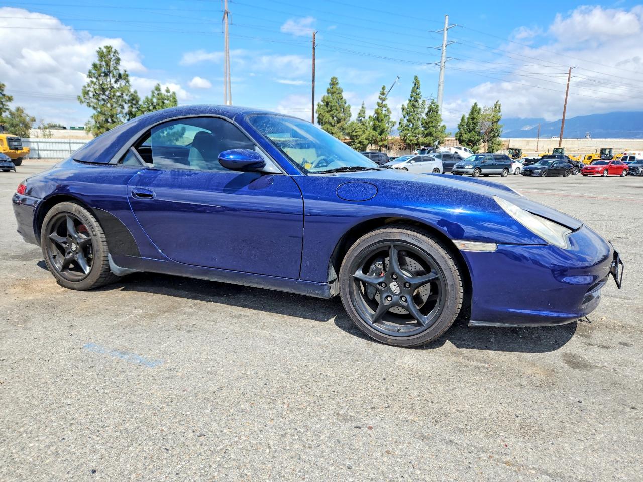 2003 Porsche 911 Carrera 2 Blue vin: WP0CA29913S652769