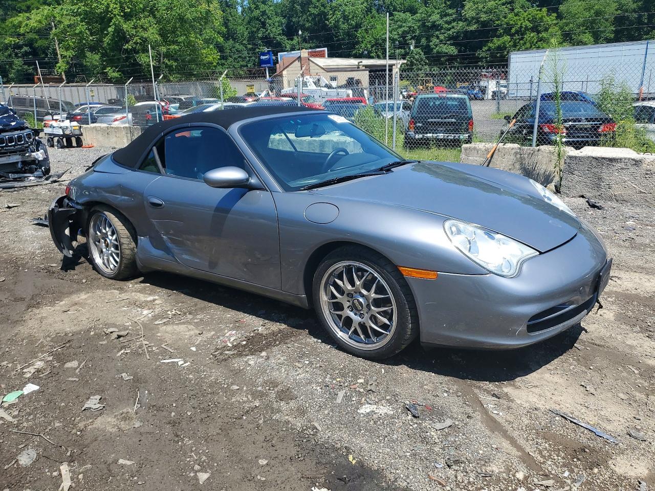 2003 Porsche 911 Carrera 2 Gray vin: WP0CA29913S652836
