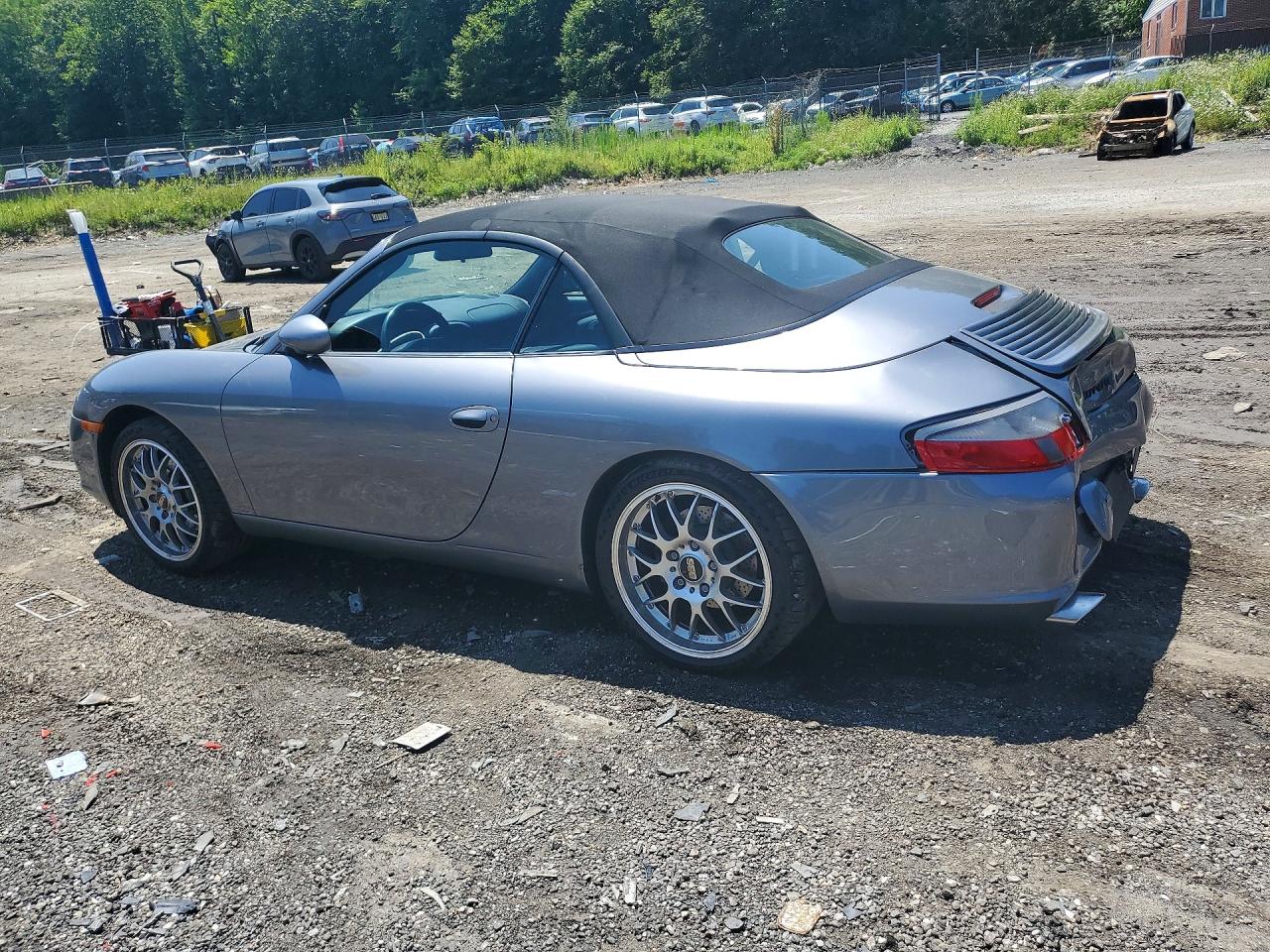 2003 Porsche 911 Carrera 2 Gray vin: WP0CA29913S652836