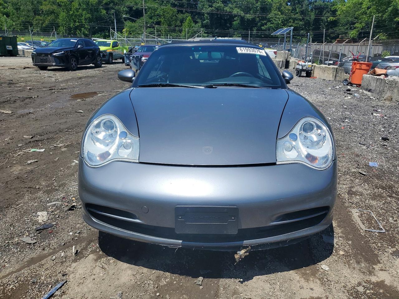 2003 Porsche 911 Carrera 2 Gray vin: WP0CA29913S652836