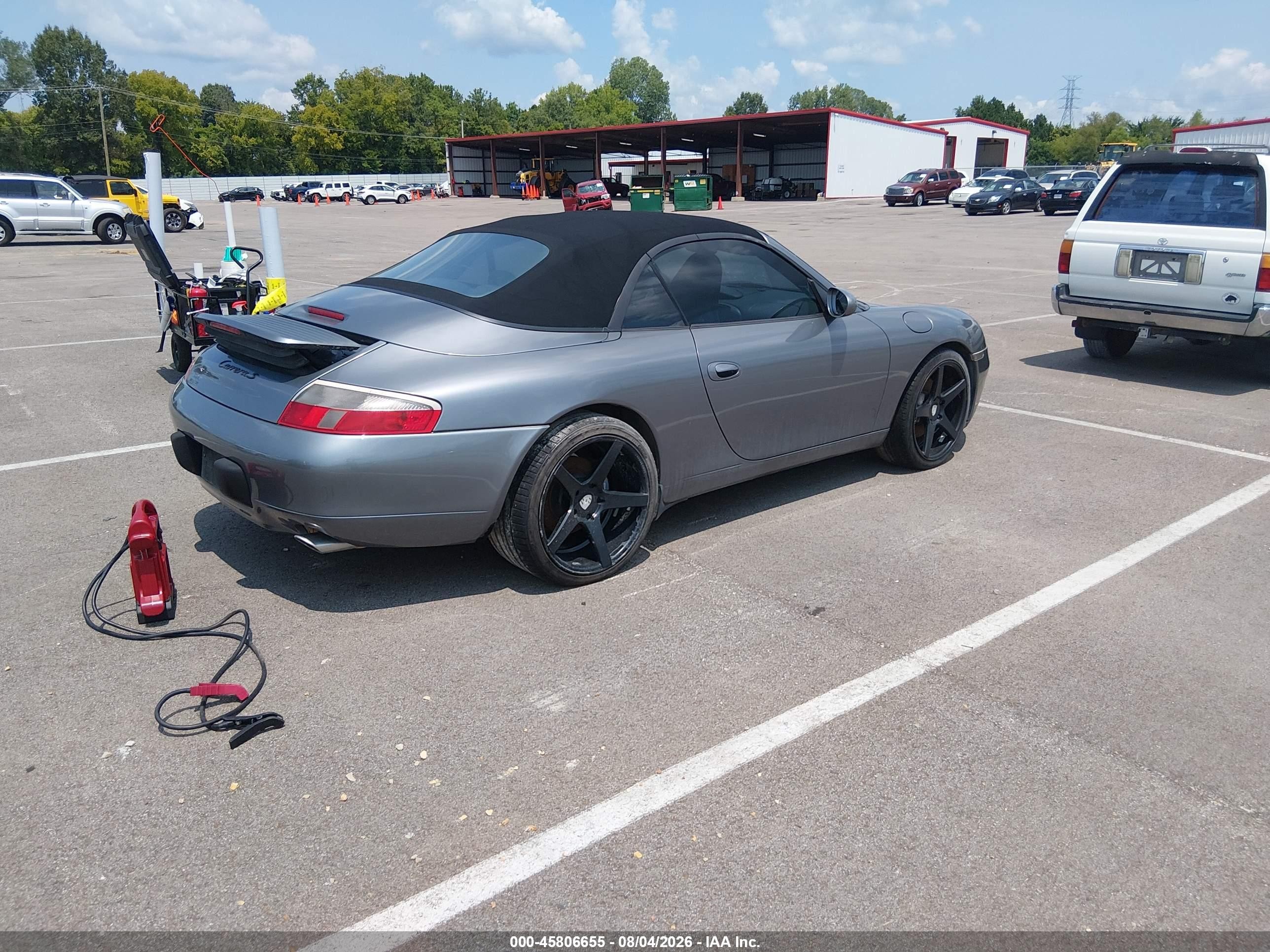 2001 Porsche 911 Carrera/carrera 4 Gray vin: WP0CA29921S652258