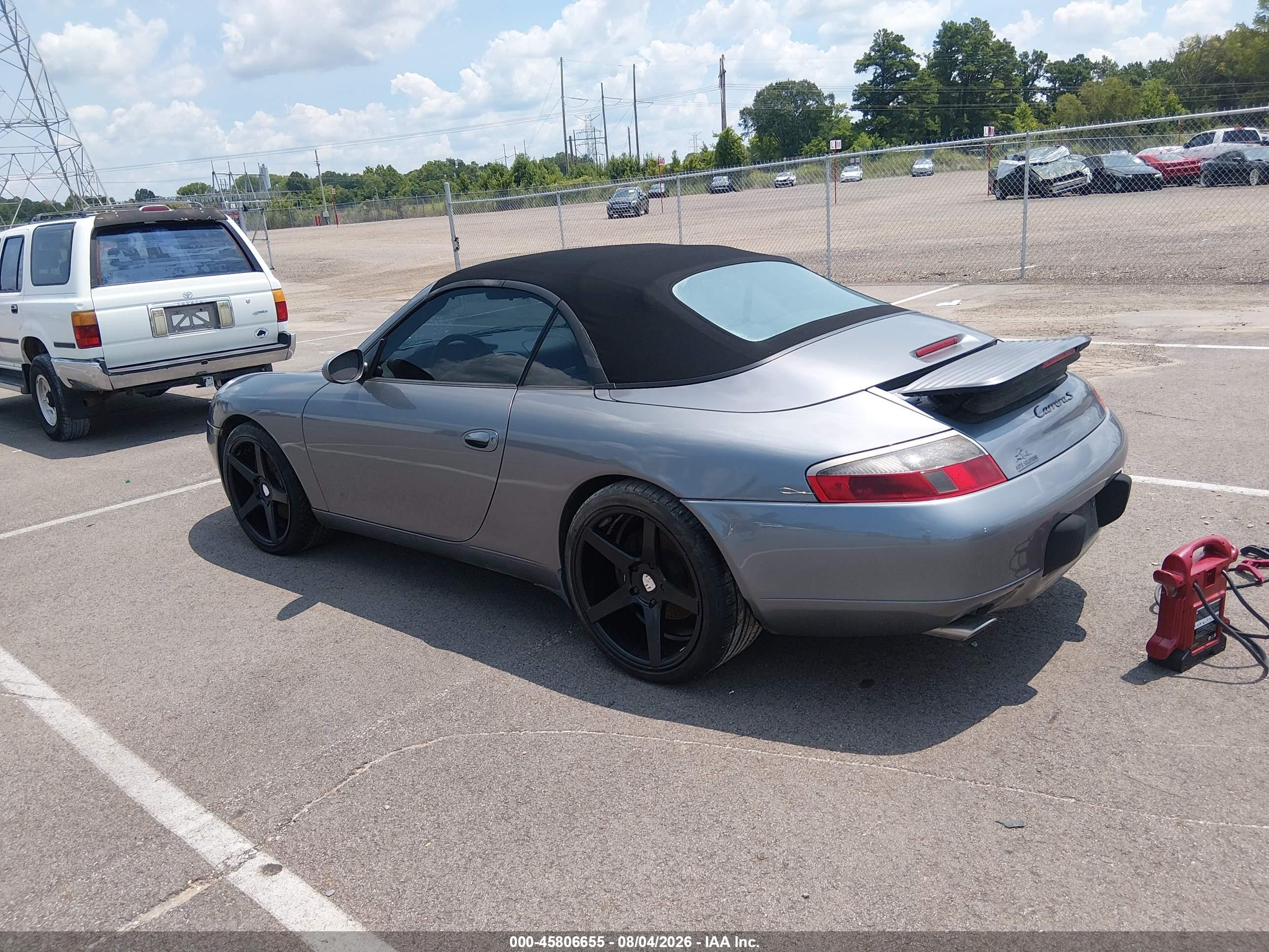 2001 Porsche 911 Carrera/carrera 4 Gray vin: WP0CA29921S652258