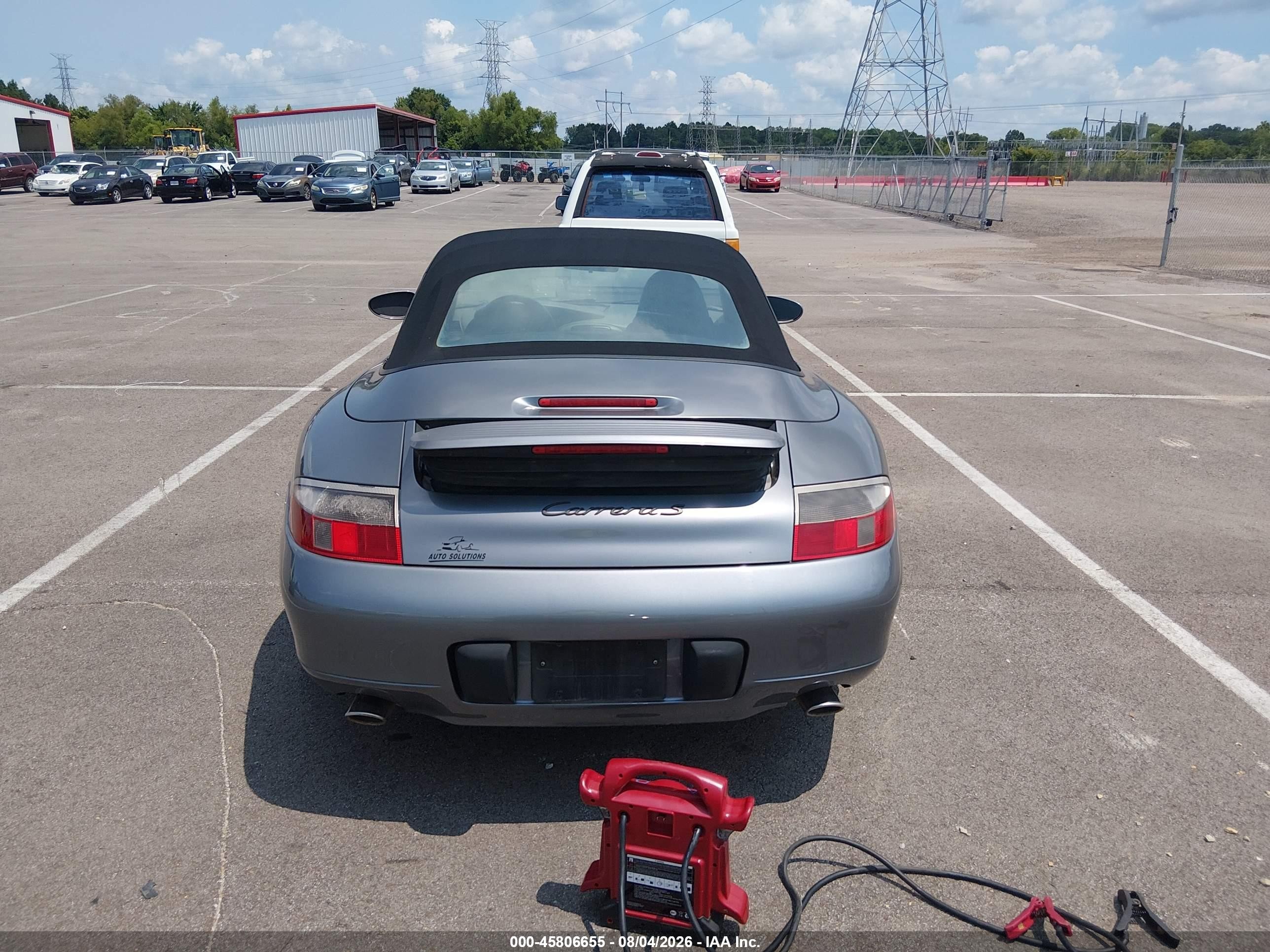 2001 Porsche 911 Carrera/carrera 4 Gray vin: WP0CA29921S652258