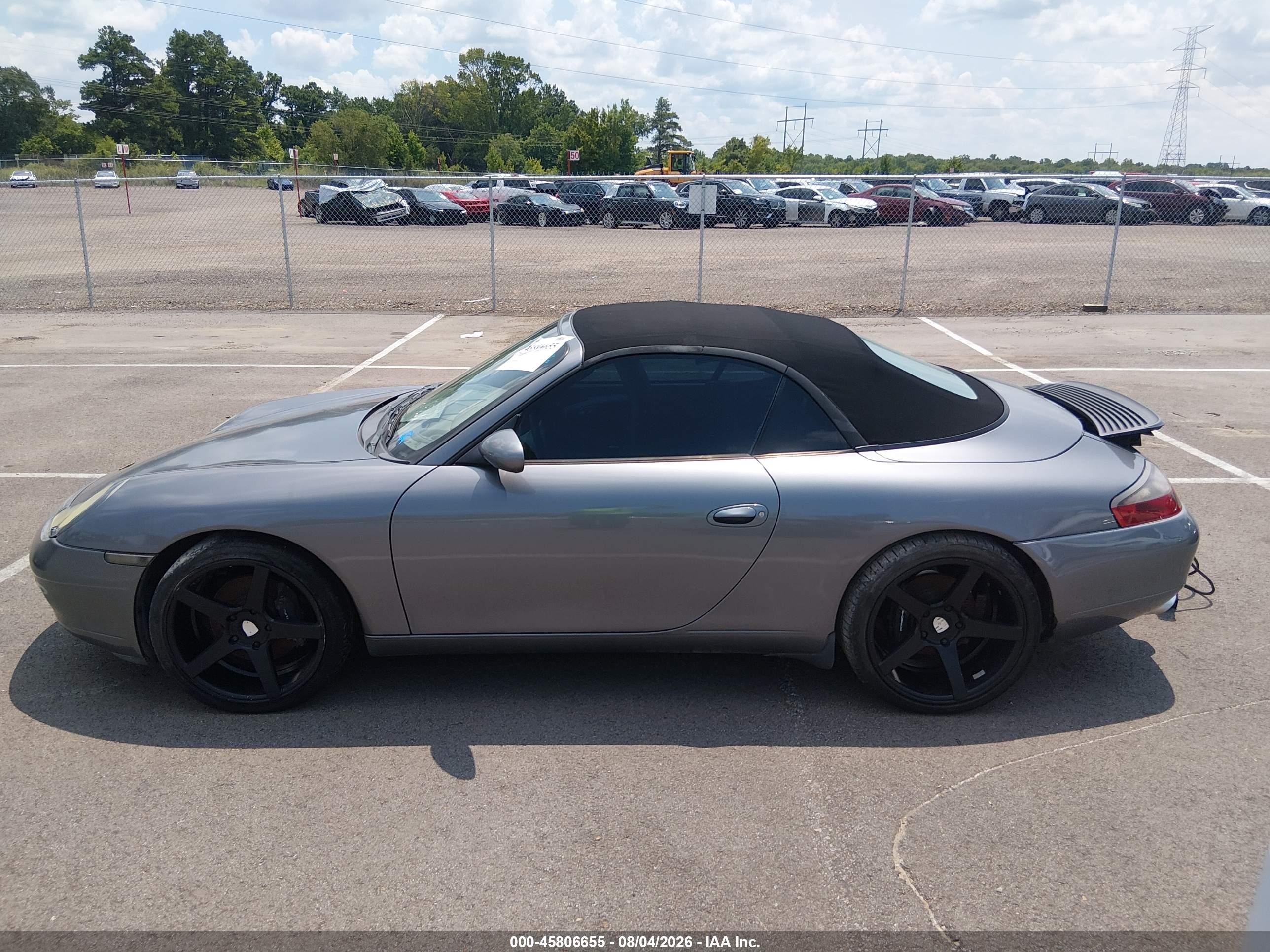 2001 Porsche 911 Carrera/carrera 4 Gray vin: WP0CA29921S652258