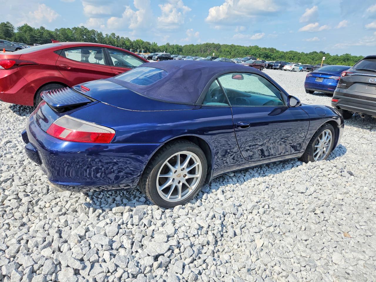 2002 Porsche 911 Carrera 2 Синий vin: WP0CA29922S651371